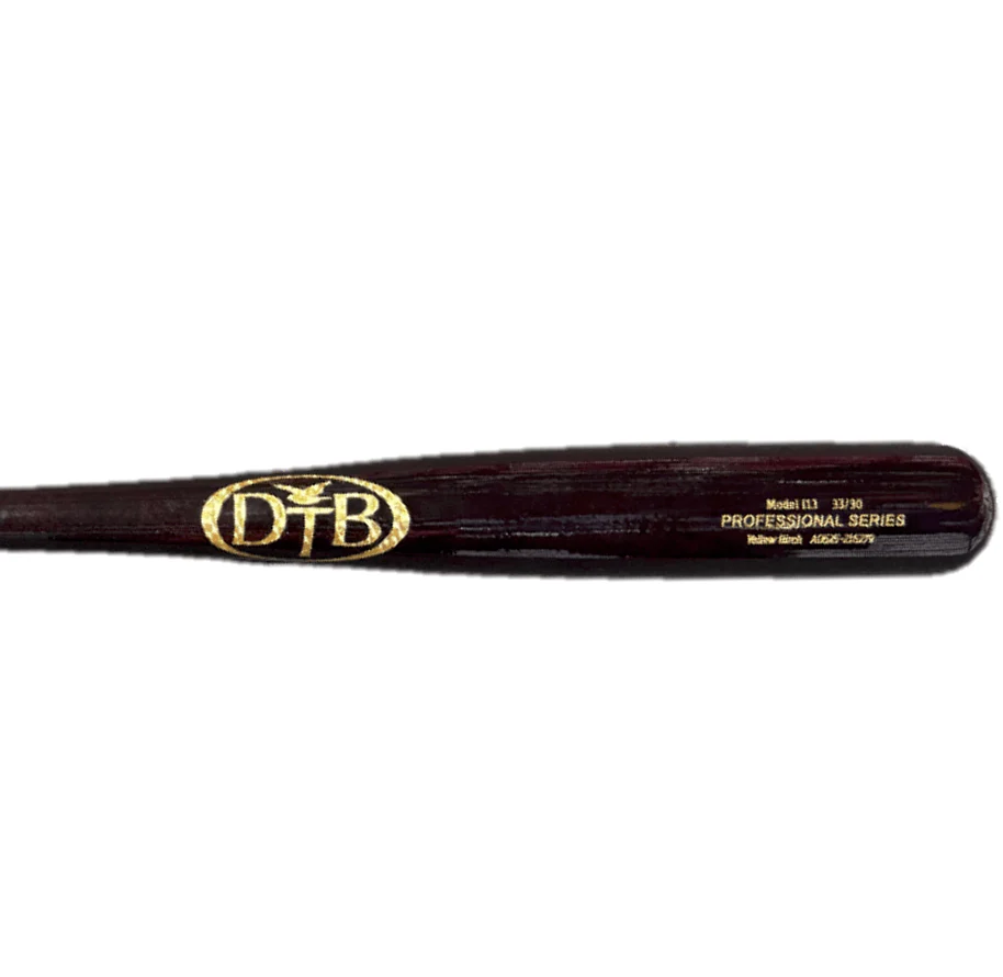 Dove Tail Bats Custom i13 Birch Black Cherry 33" - Image 2