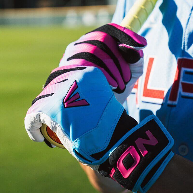 Easton Adult Walk-Off Ethos South Beach Batting Gloves - Image 5