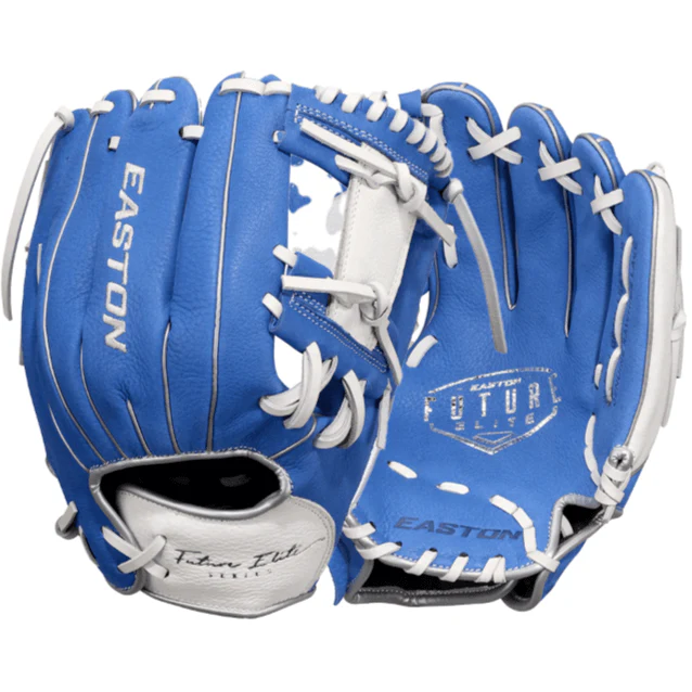Easton Future Elite Series Baseball Glove Youth 11" LHT Royal/White