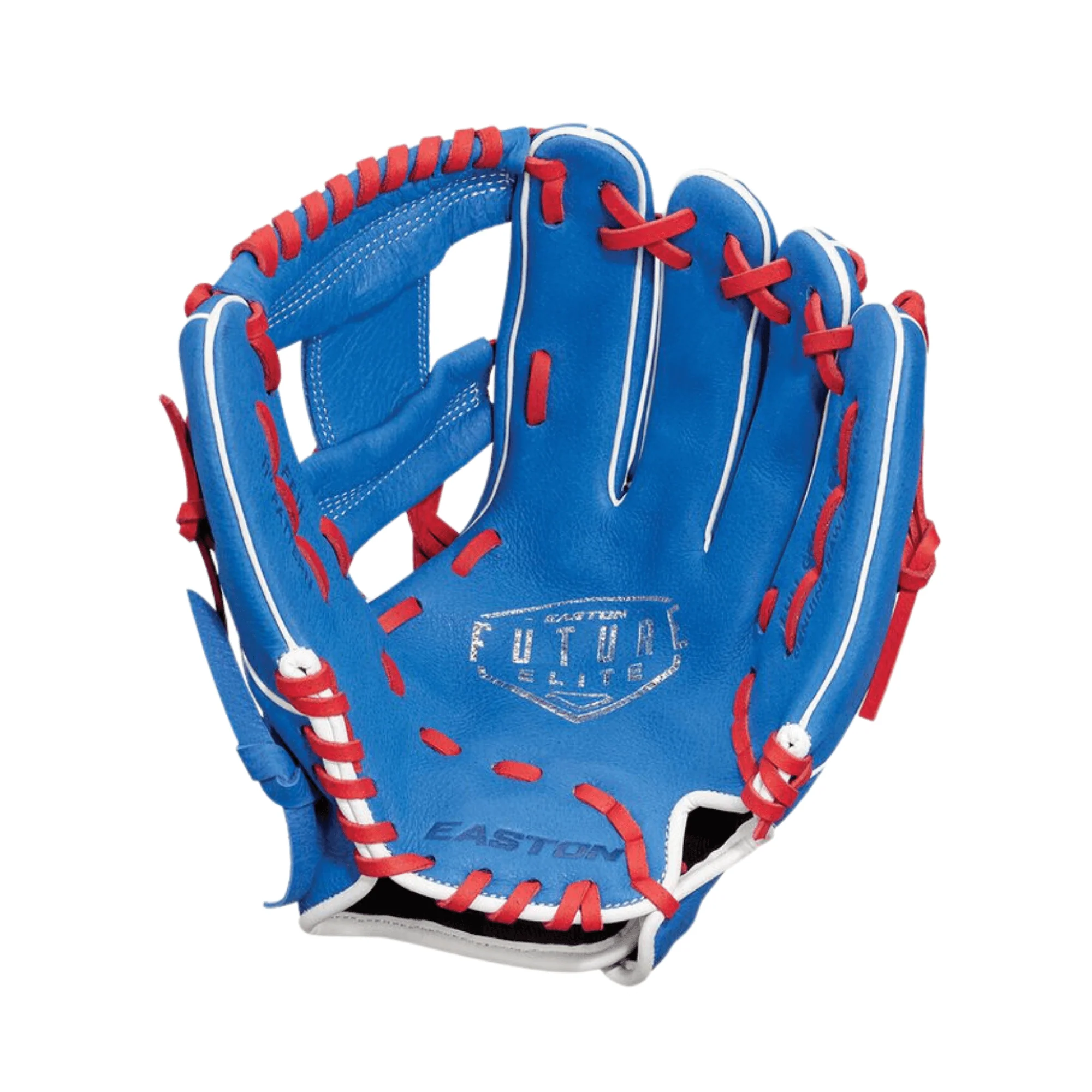Easton Future Elite Series Baseball Glove Youth 11" RHT Royal/Red - Image 2