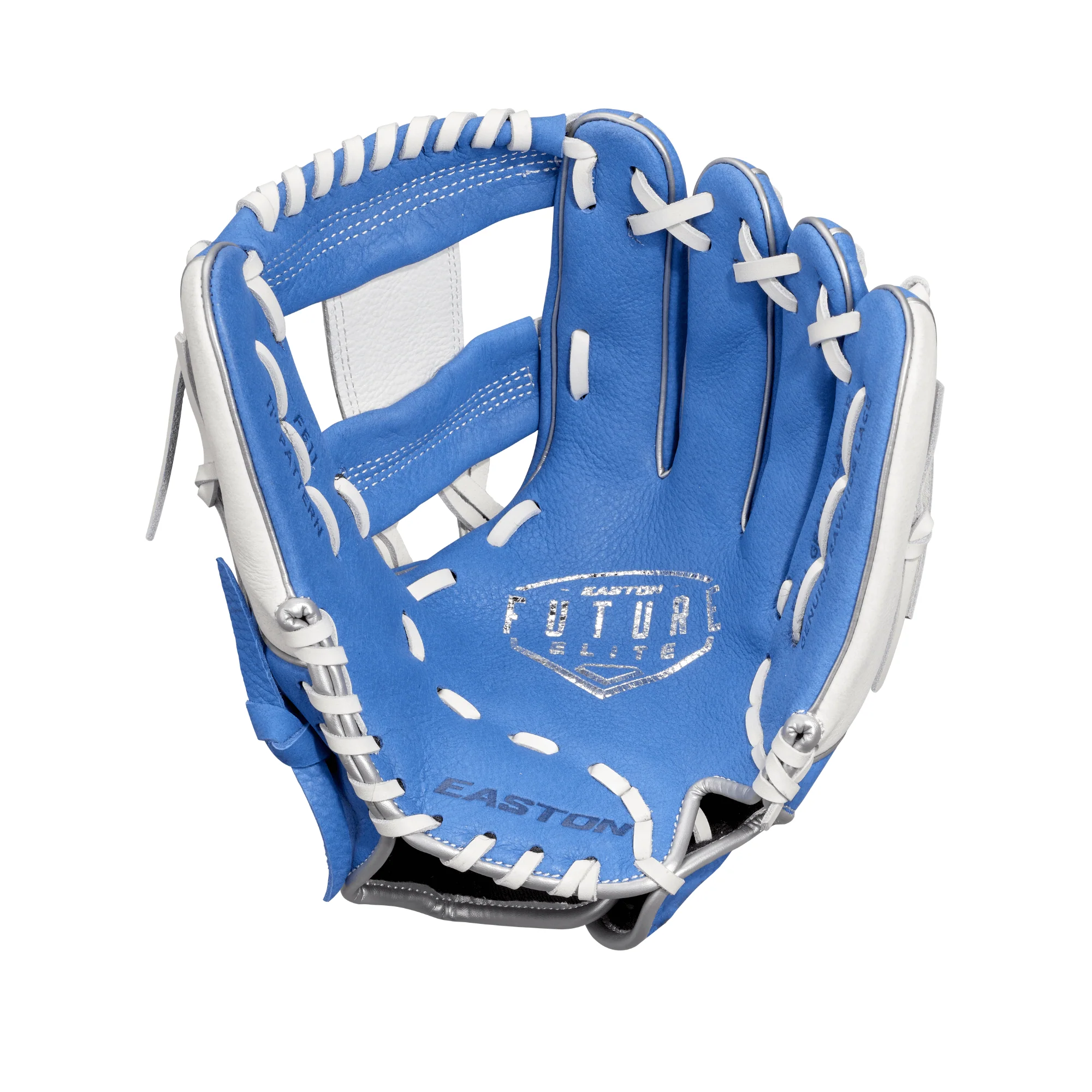 Easton Future Elite Series Baseball Glove Youth 11" RHT Royal/White - Image 2