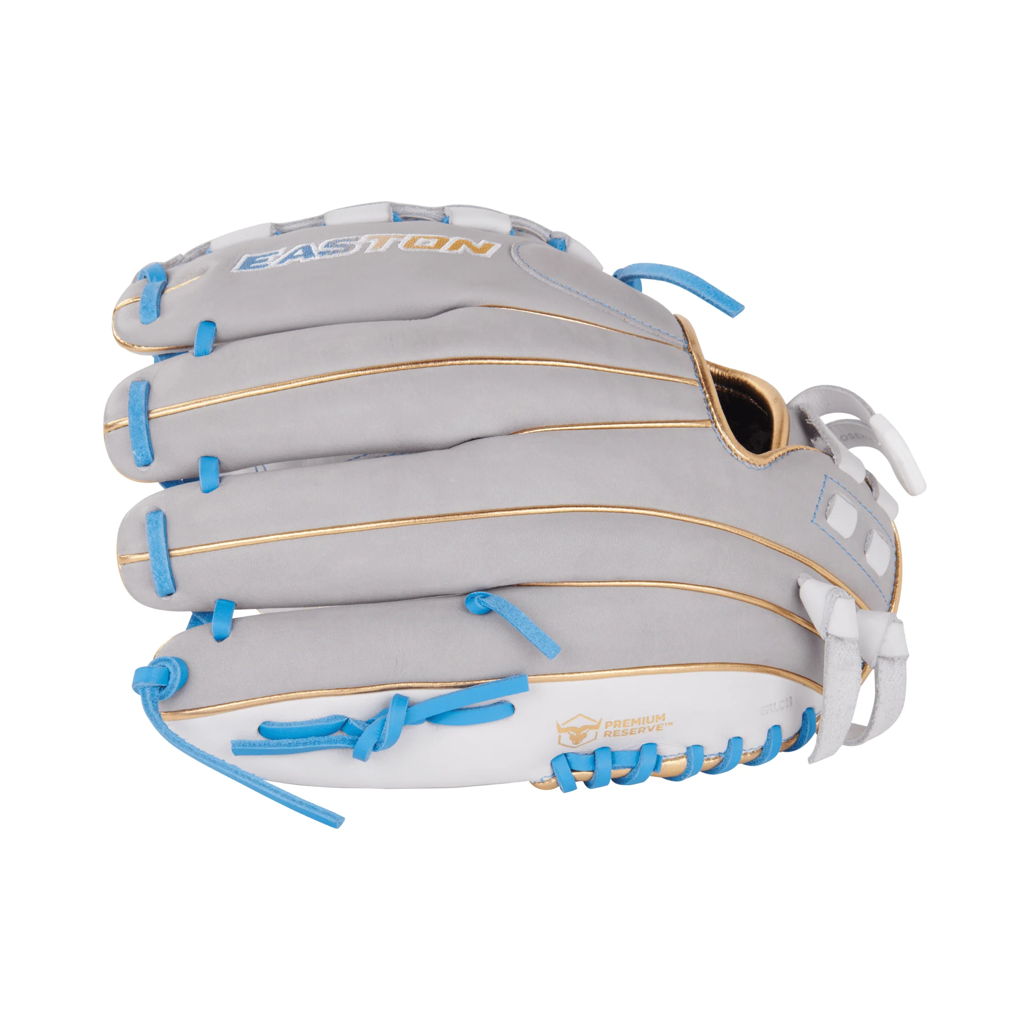 Easton Pro Collections Series Fastpitch Softball Glove 12" White/Gray - Image 4