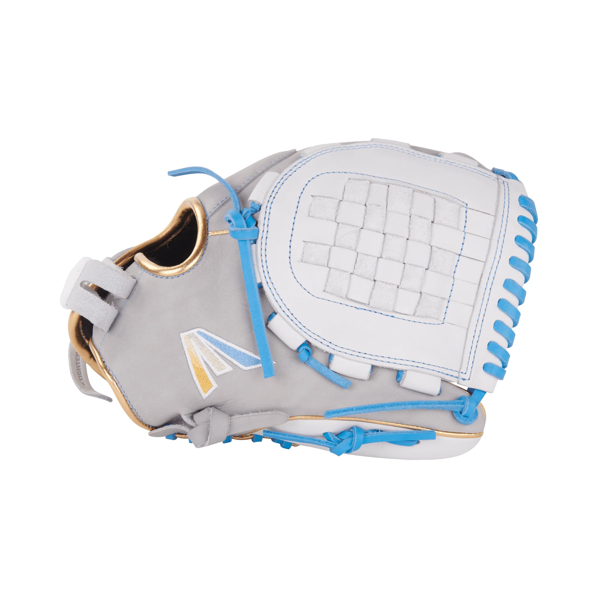 Easton Pro Collections Series Fastpitch Softball Glove 12" White/Gray - Image 5