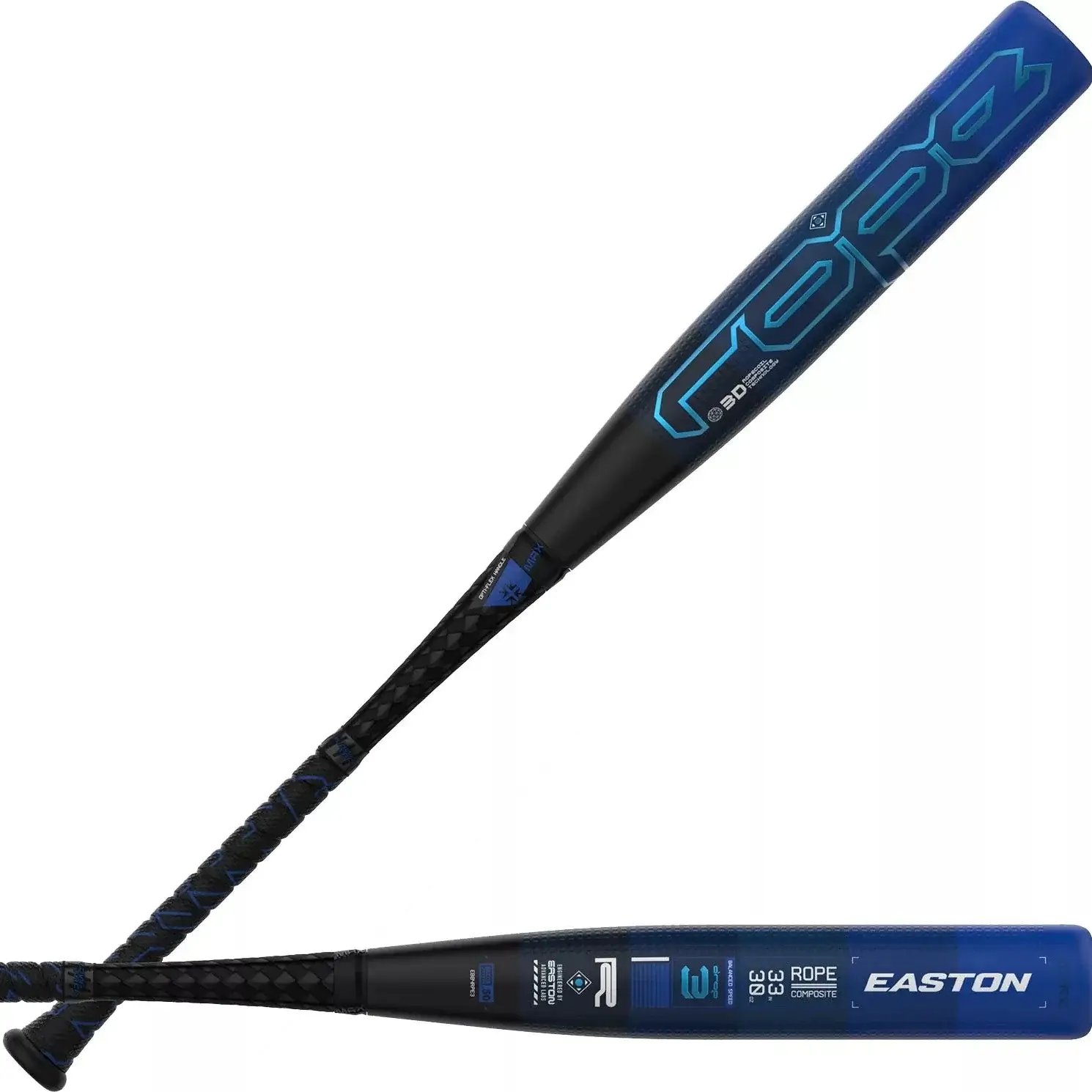 2024 Easton Rope -3 (2 5/8" Barrel) BBCOR Baseball Bat  33/30 DEMO