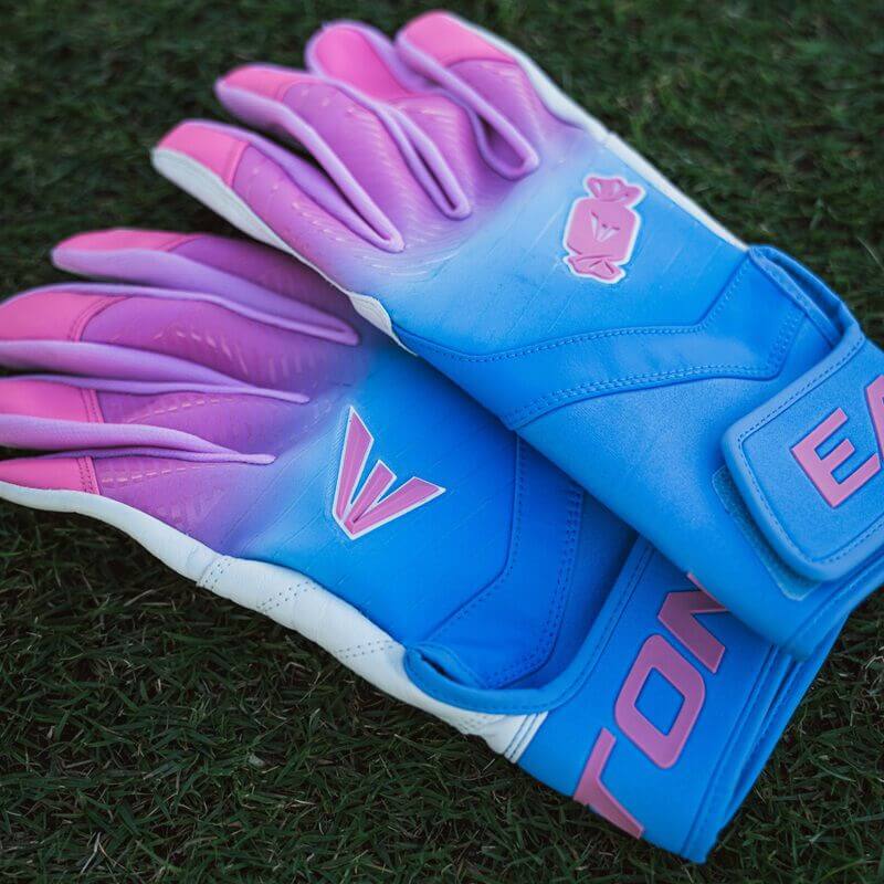 Easton Youth Walk-Off Ethos Batting Gloves Bubble Gum - Image 3