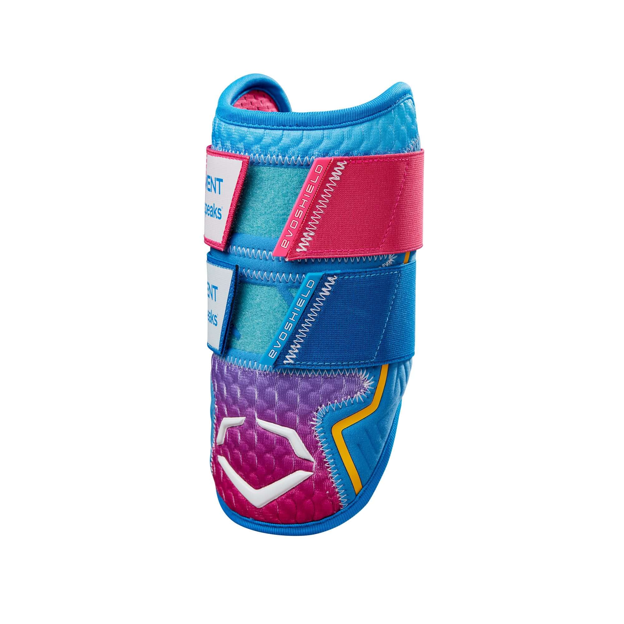 Evoshield 2024 X-SRZ Autism Speaks Double Strap Elbow Guard Pink/Victory/Purple - Image 3