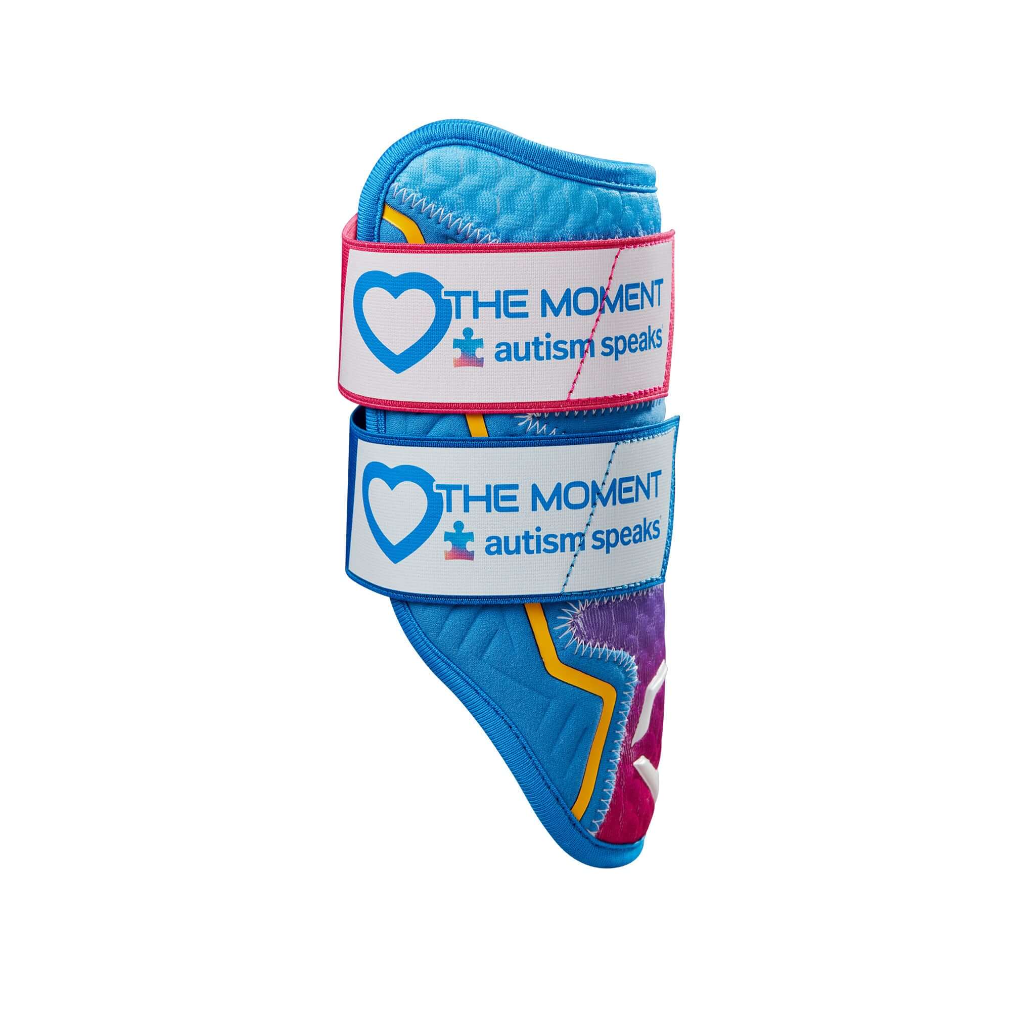 Evoshield 2024 X-SRZ Autism Speaks Double Strap Elbow Guard Pink/Victory/Purple - Image 4