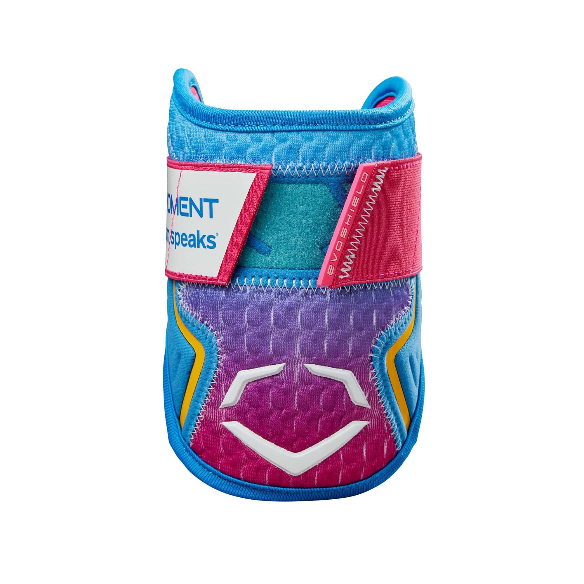 Evoshield 2024 X-SRZ Autism Speaks Elbow Guard - Pink/Victory/Purple - Image 2