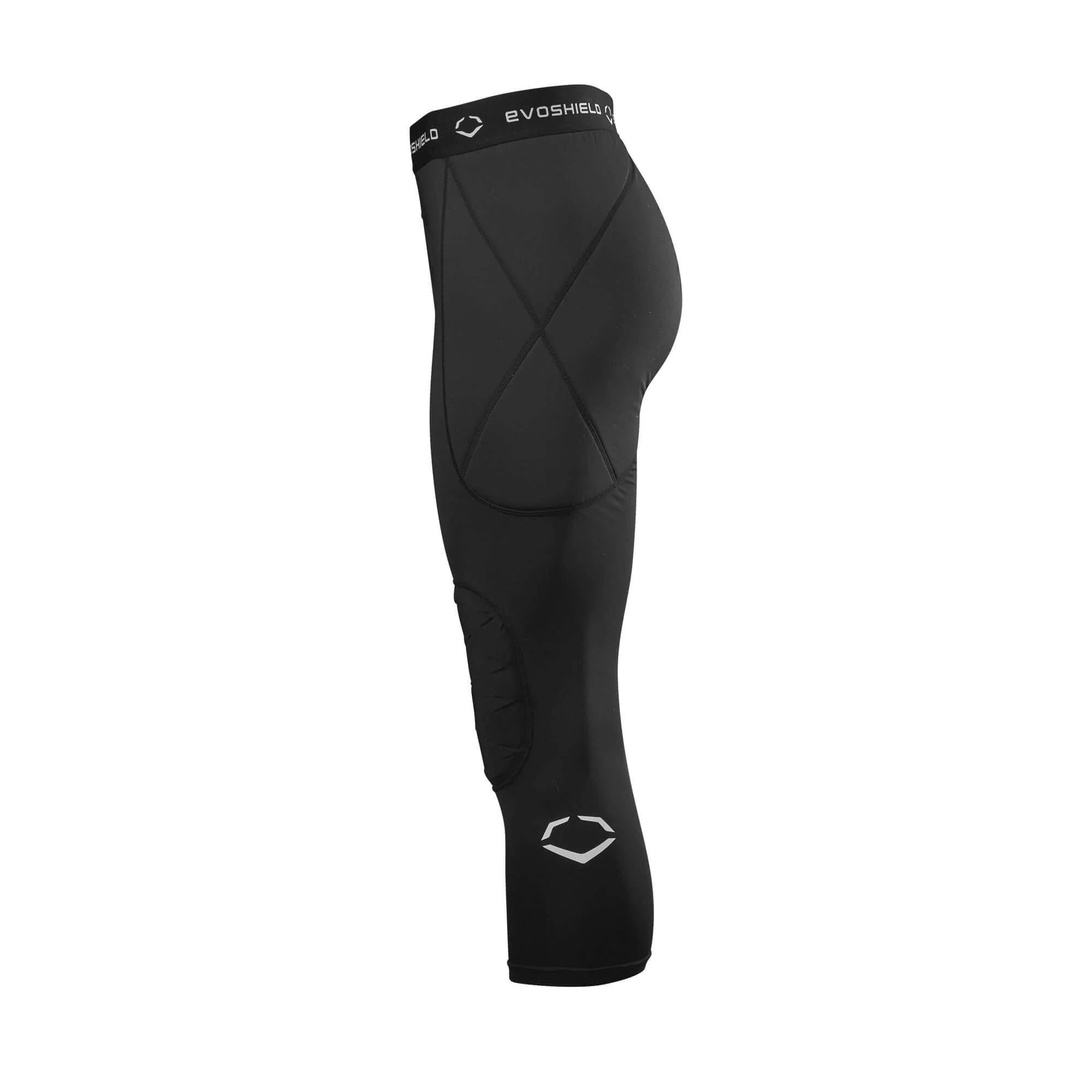 Evoshield Men's 3/4 Sliding Tights Black - Image 4
