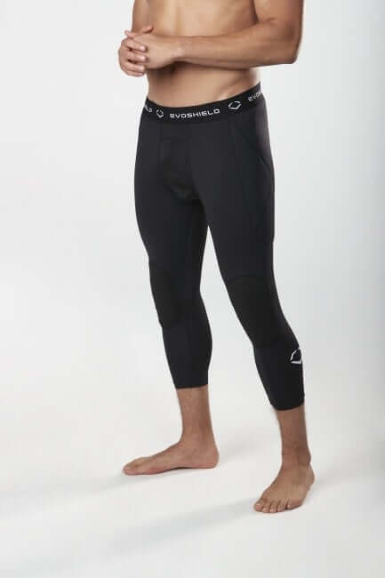 Evoshield Men's 3/4 Sliding Tights Black - Image 6