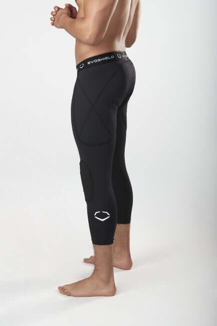 Evoshield Men's 3/4 Sliding Tights Black - Image 7