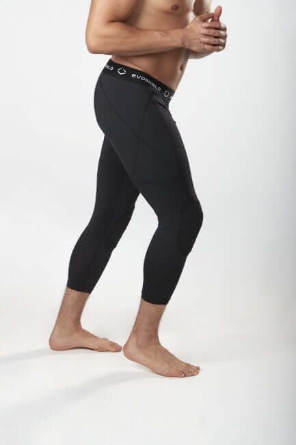 Evoshield Men's 3/4 Sliding Tights Black - Image 9