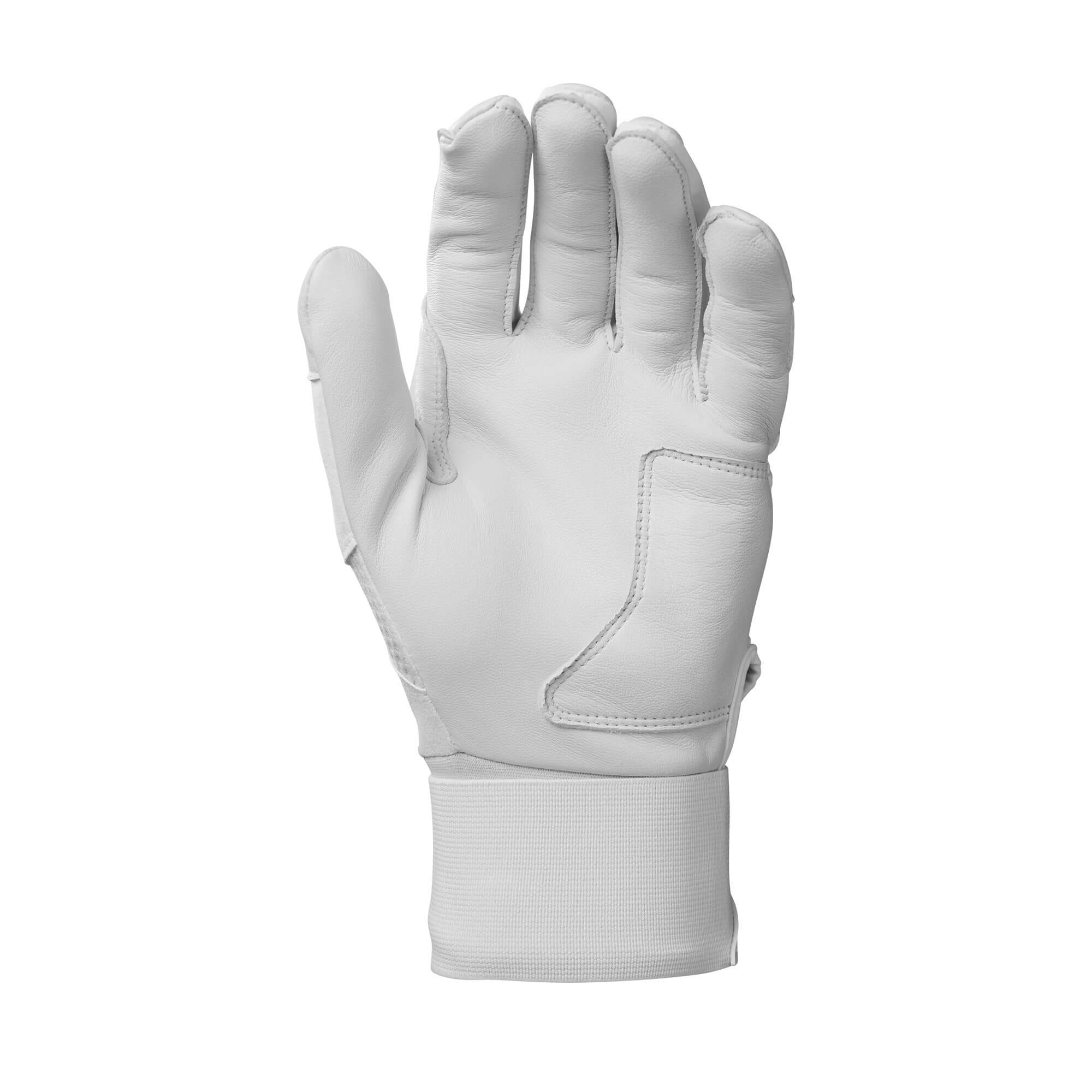 Evoshield Adult Carbyne Batting Gloves With Strap - Team White - Image 3
