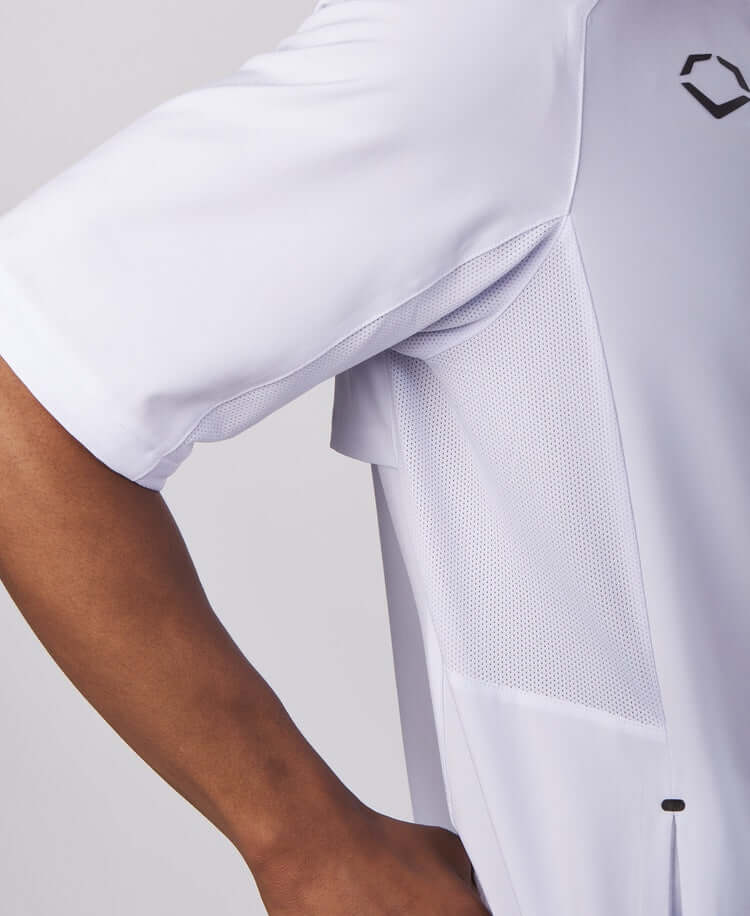 Evoshield Adult Long Sleeve BP Jacket Team White - Image 12