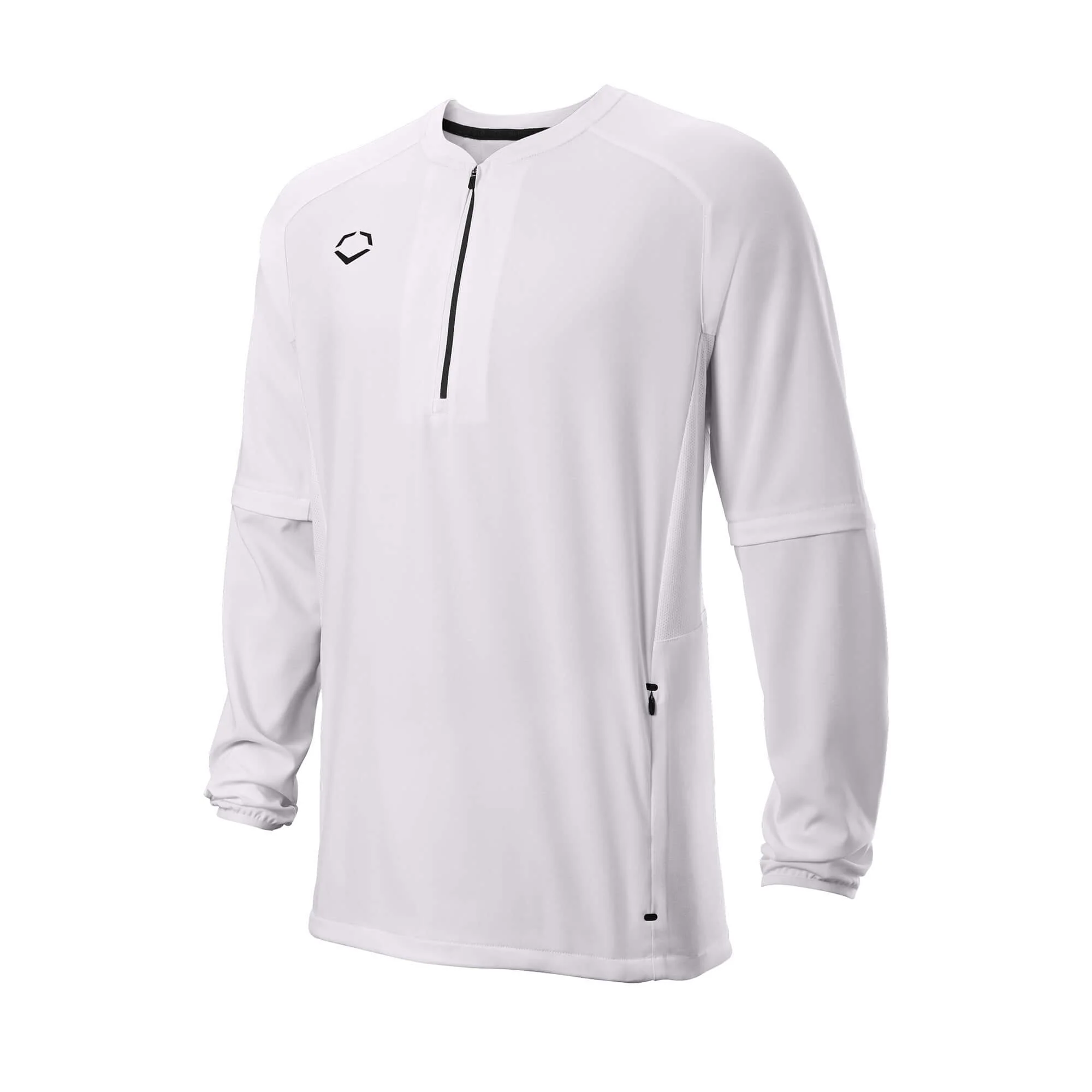 Evoshield Adult Long Sleeve BP Jacket Team White - Image 16