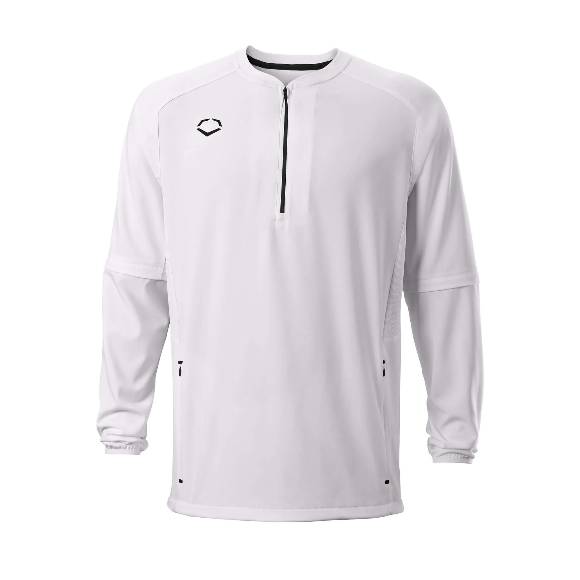 Evoshield Adult Long Sleeve BP Jacket Team White - Image 3