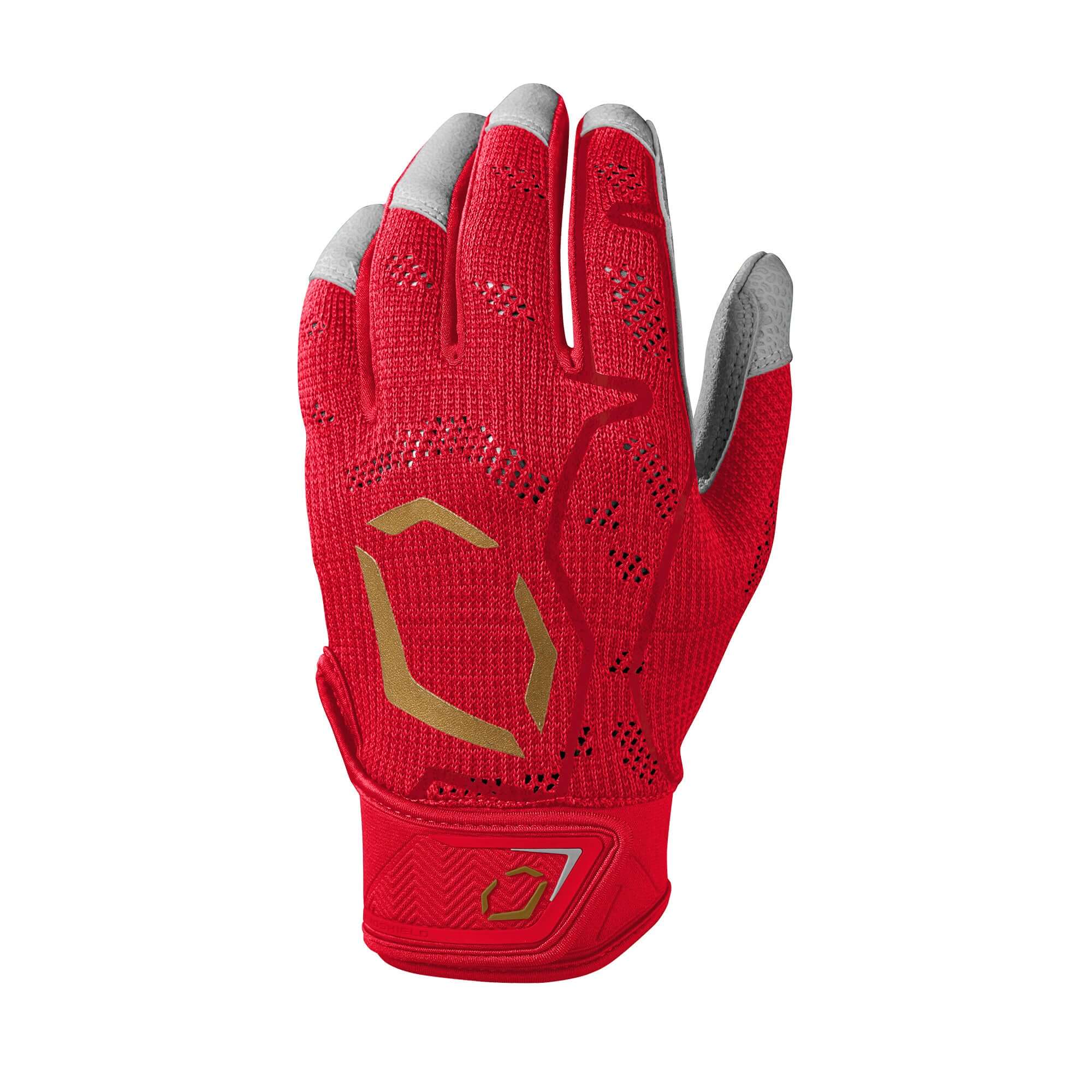 Evoshield Adult Pro-SRZ Batting Gloves Scarlet - Image 6