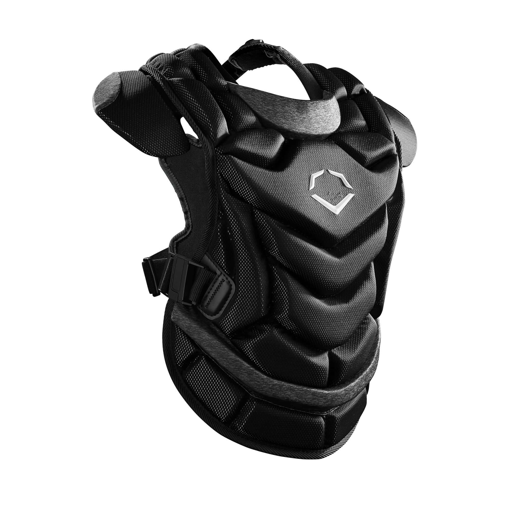 Evoshield Adult PRO-SRZ Fastpitch Catcher's Chest Protector Black - Image 3