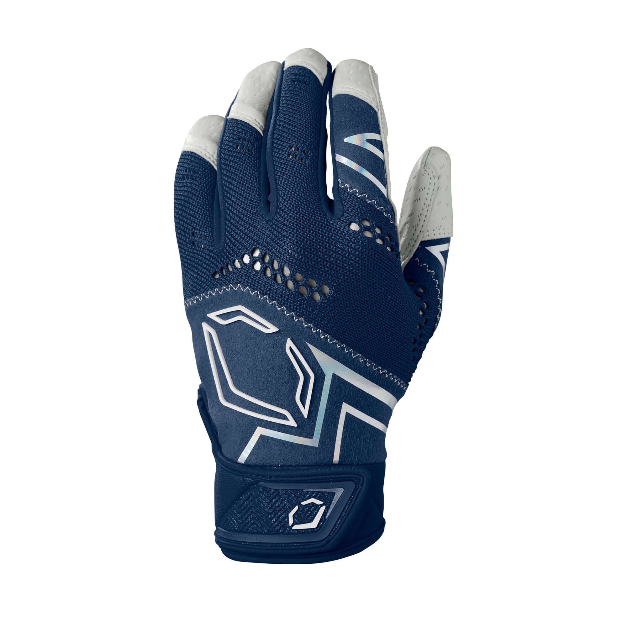 Evoshield Adult PRO-SRZ V2 Batting Gloves Navy - Image 2