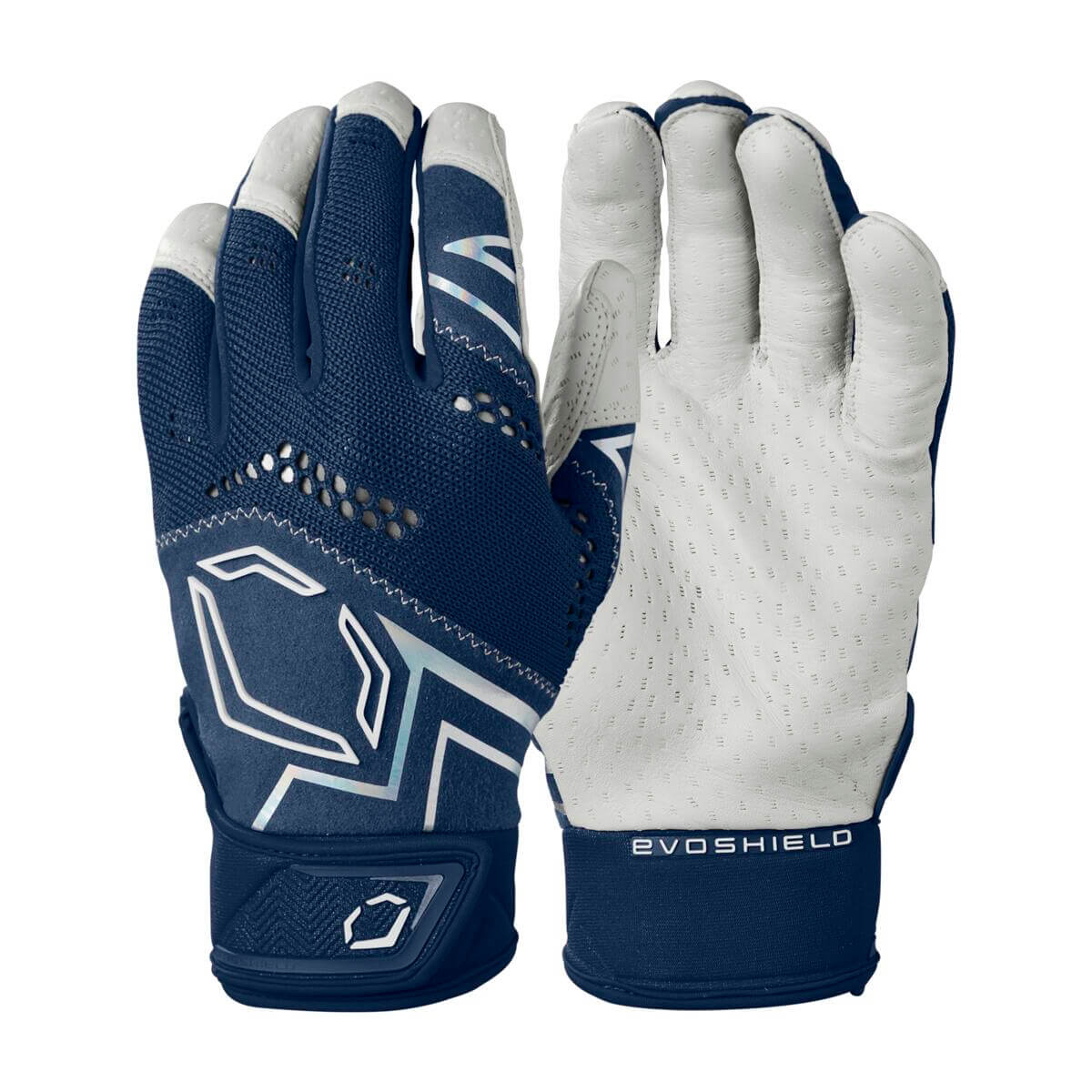 Evoshield Adult PRO-SRZ V2 Batting Gloves Navy - Image 8