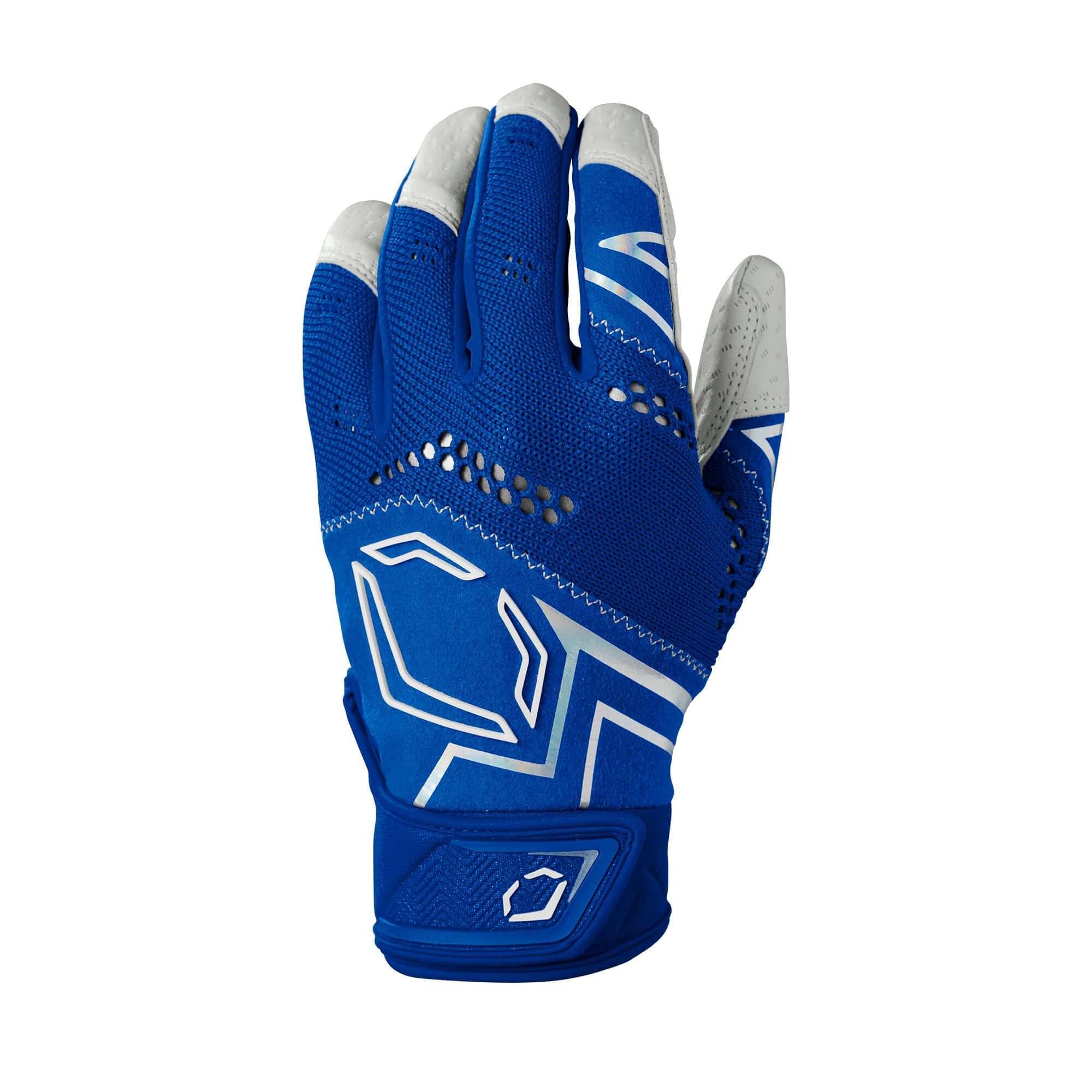 Evoshield Adult PRO-SRZ V2 Batting Gloves Royal - Image 2