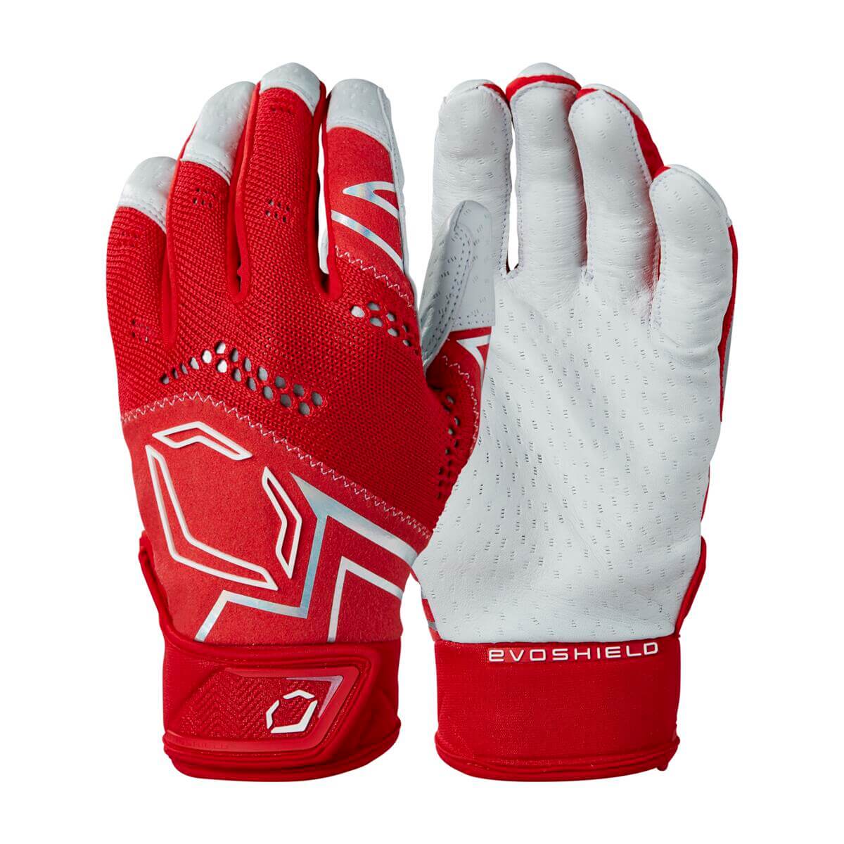 Evoshield Adult PRO-SRZ V2 Batting Gloves Scarlet - Image 6