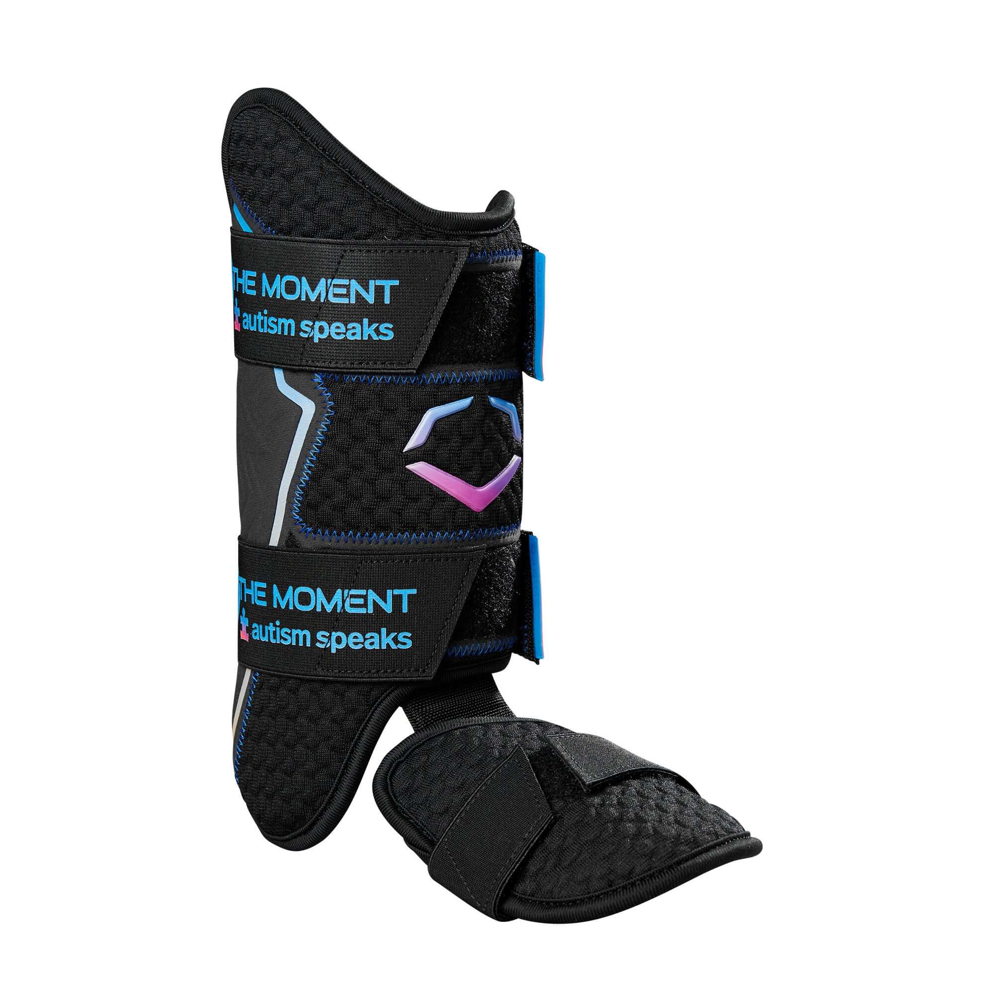 Evoshield Autism Speaks Pro SRZ 2.0 Leg Guard RHH - Image 3