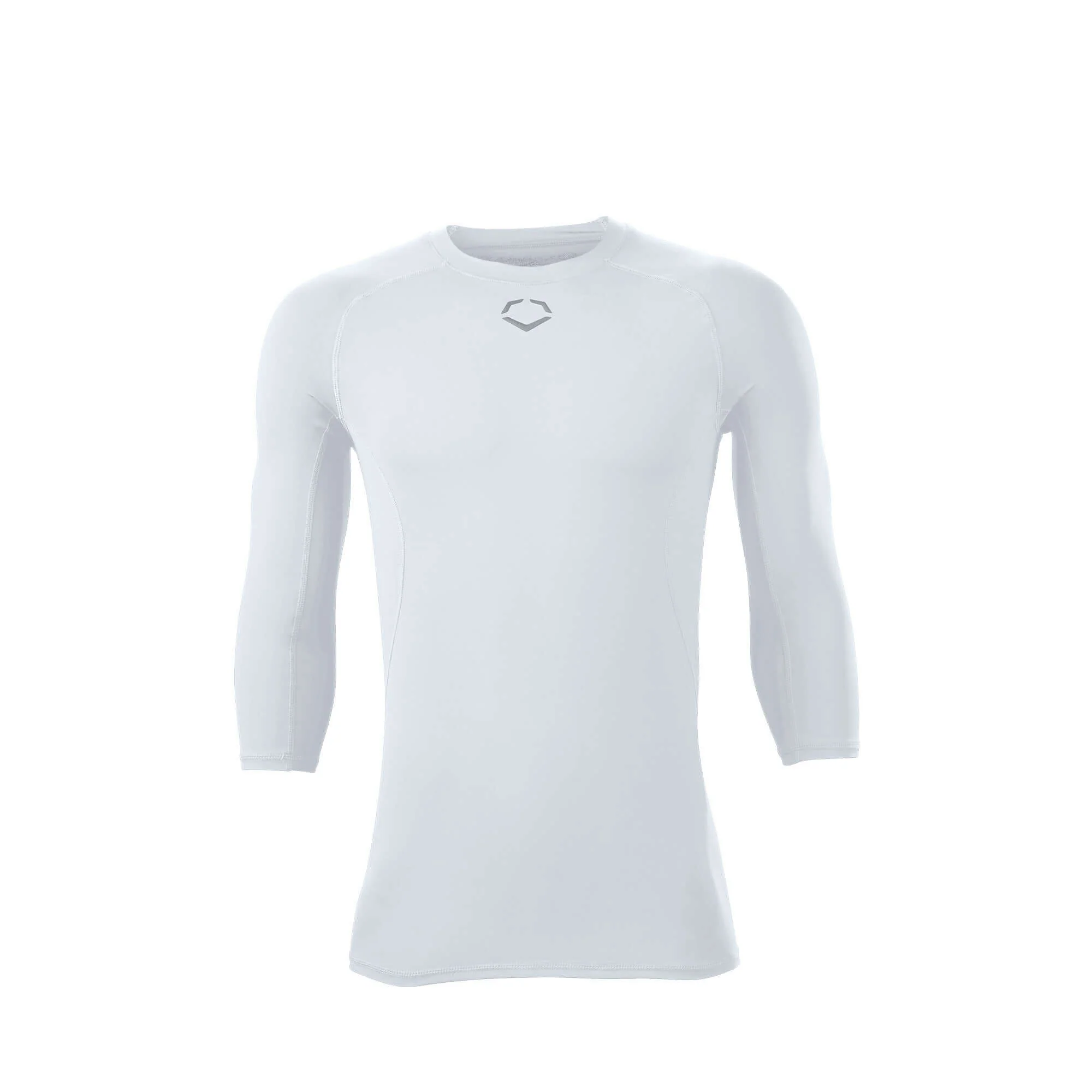 Evoshield Men's Cooling Mid Sleeve Tee Team White - Image 3