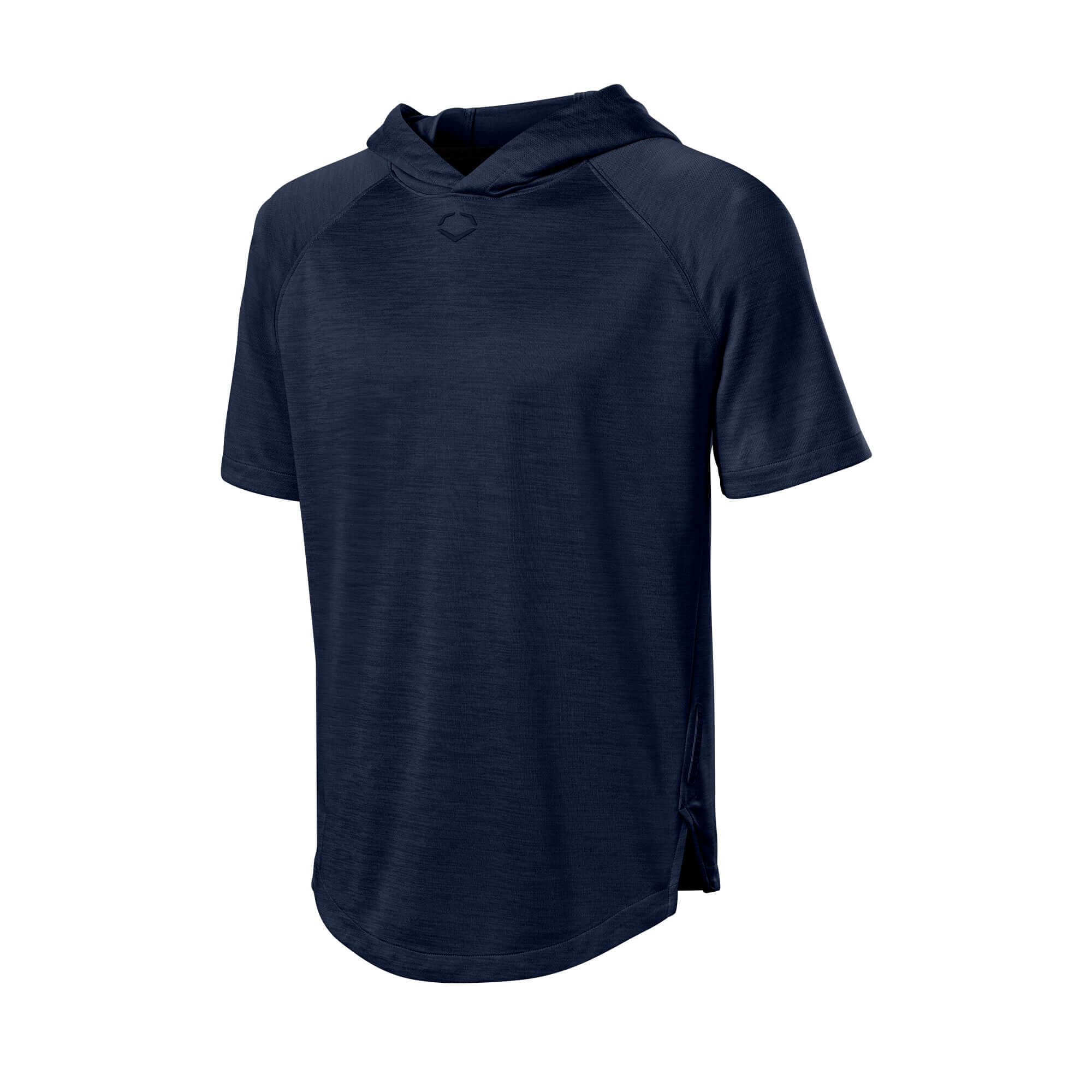 Evoshield Men's LW Short Sleeve 2.0 Hoodie - Navy Heather - Image 4