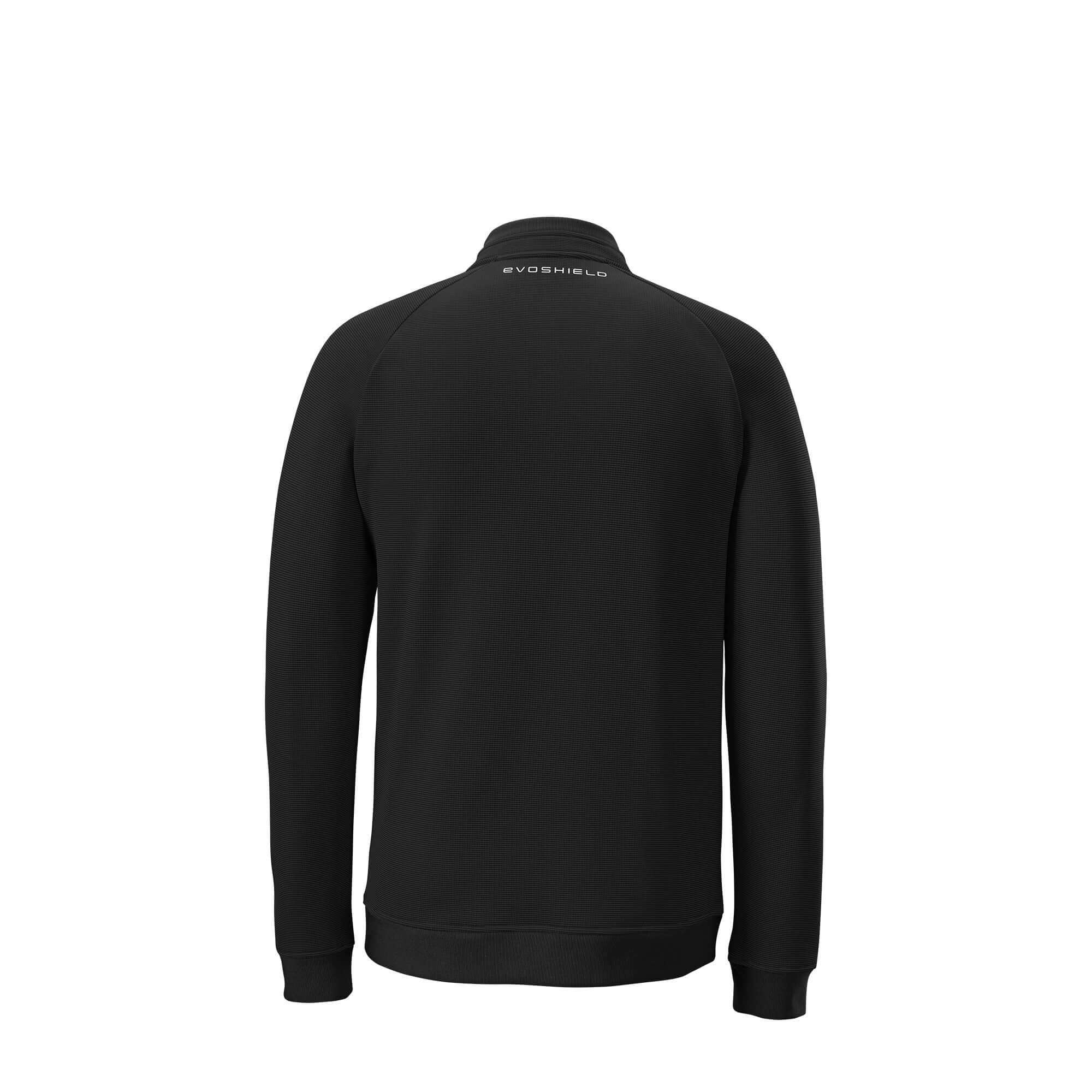Evoshield Men's Pro Team Heater Fleece Quarter Zip Black - Image 3