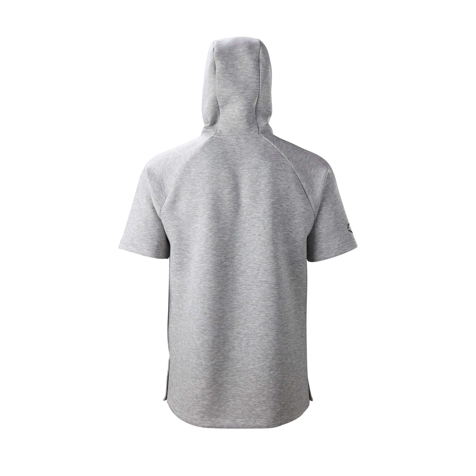 Evoshield Men's Pro Team Short Sleeve Hoodie 2.0 Heather Grey - Image 2