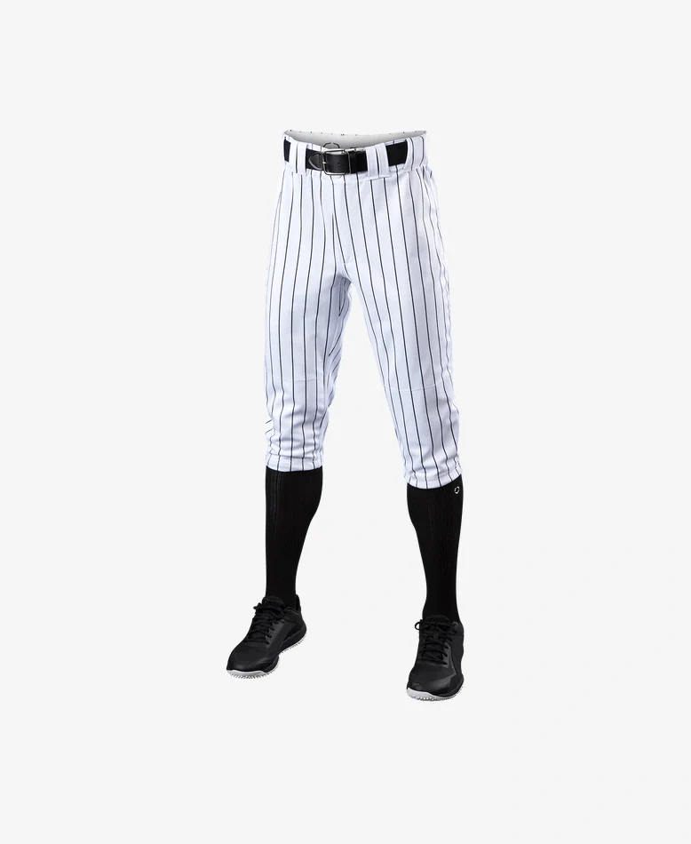 Evoshield Mens Salute White Knicker w/Black Pinstripe - Image 6