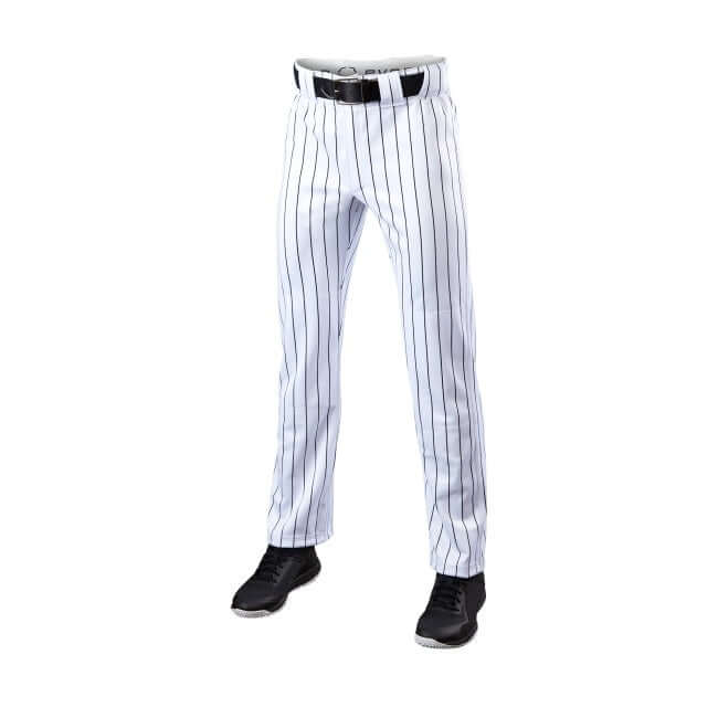 Evoshield Mens Salute White Pant w/Black Pinstripe