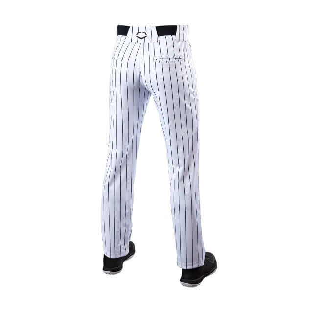 Evoshield Mens Salute White Pant w/Black Pinstripe - Image 2