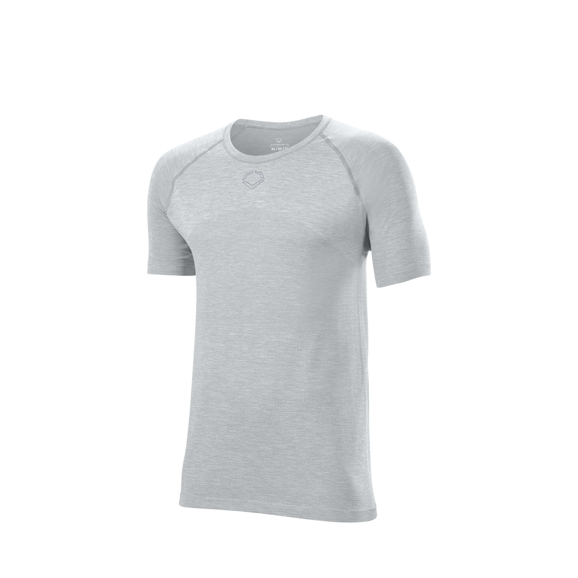 Evoshield Men's Seamless Training Tee Pebble - Image 6