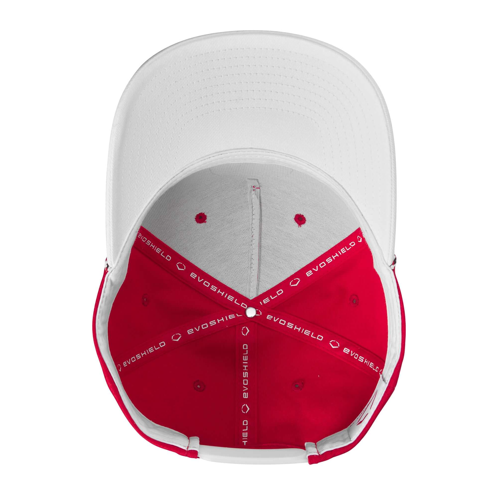 Evoshield USA Rope Snapback -  Scarlet/White OSFA - Image 4