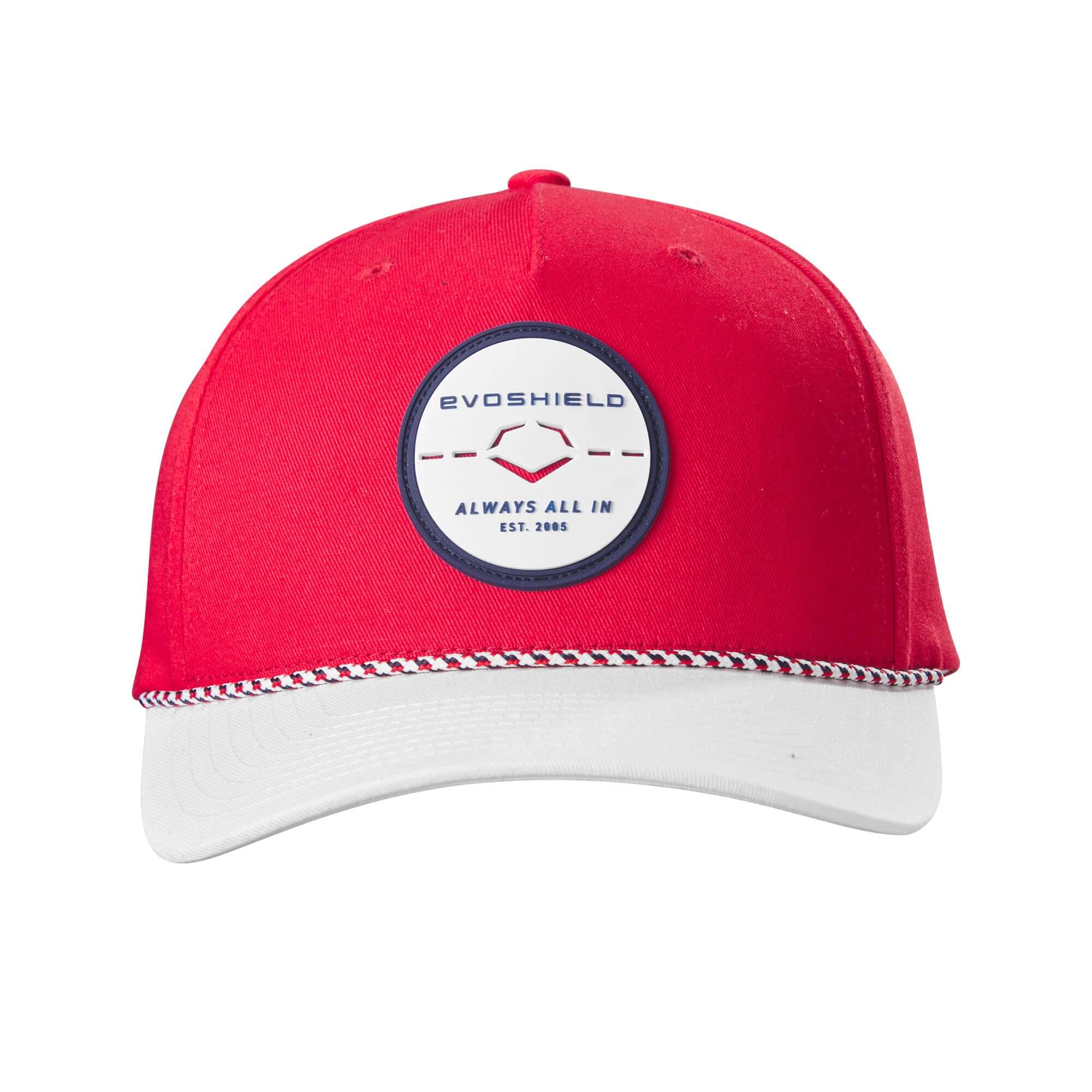 Evoshield USA Rope Snapback -  Scarlet/White OSFA - Image 5