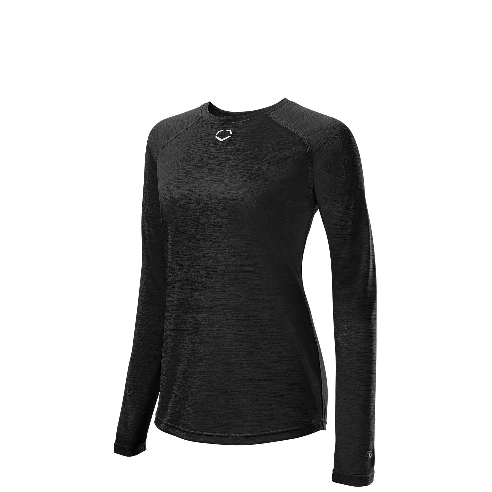 Evoshield Womens FX Long Sleeve Training Tee Black