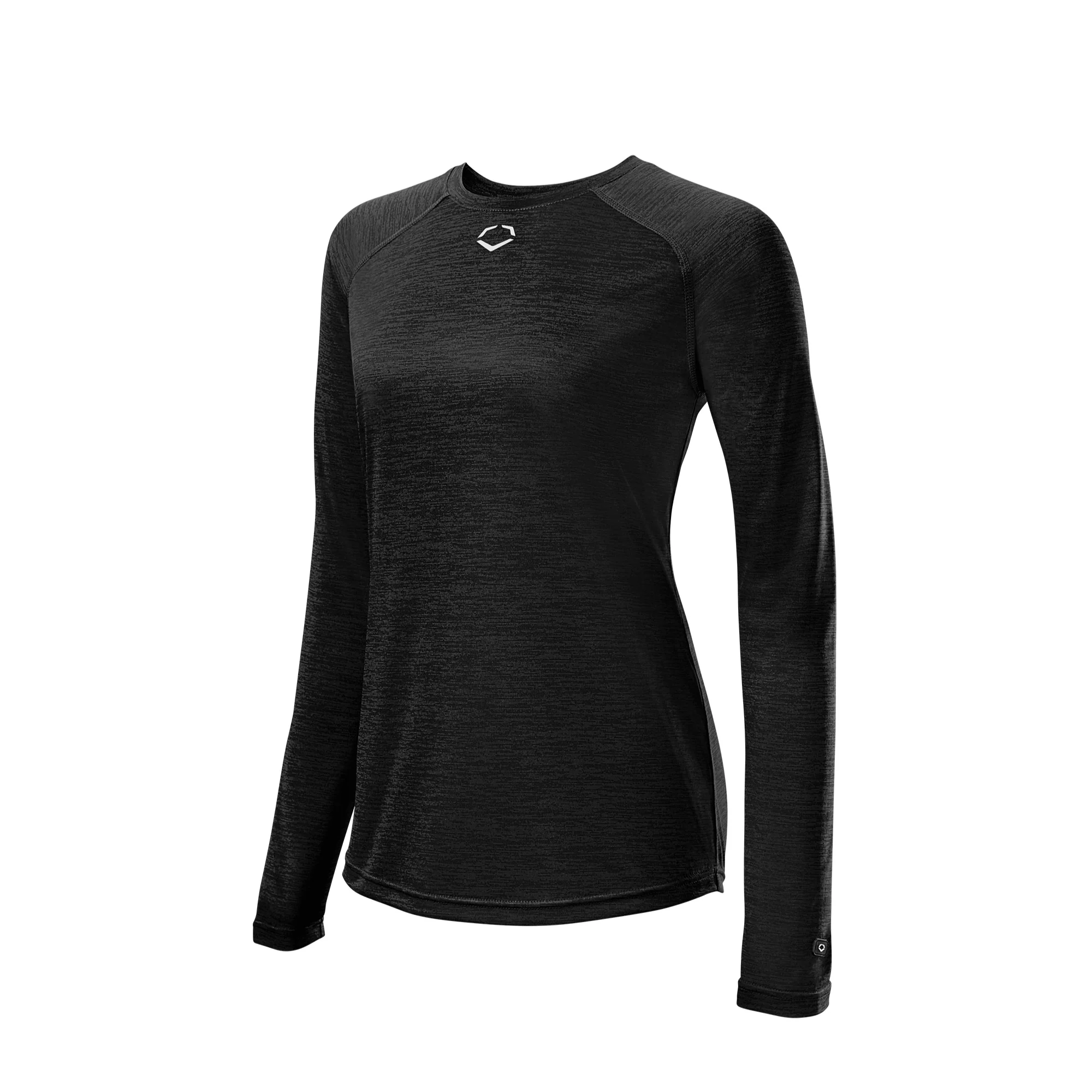 Evoshield Womens FX Long Sleeve Training Tee Black - Image 4
