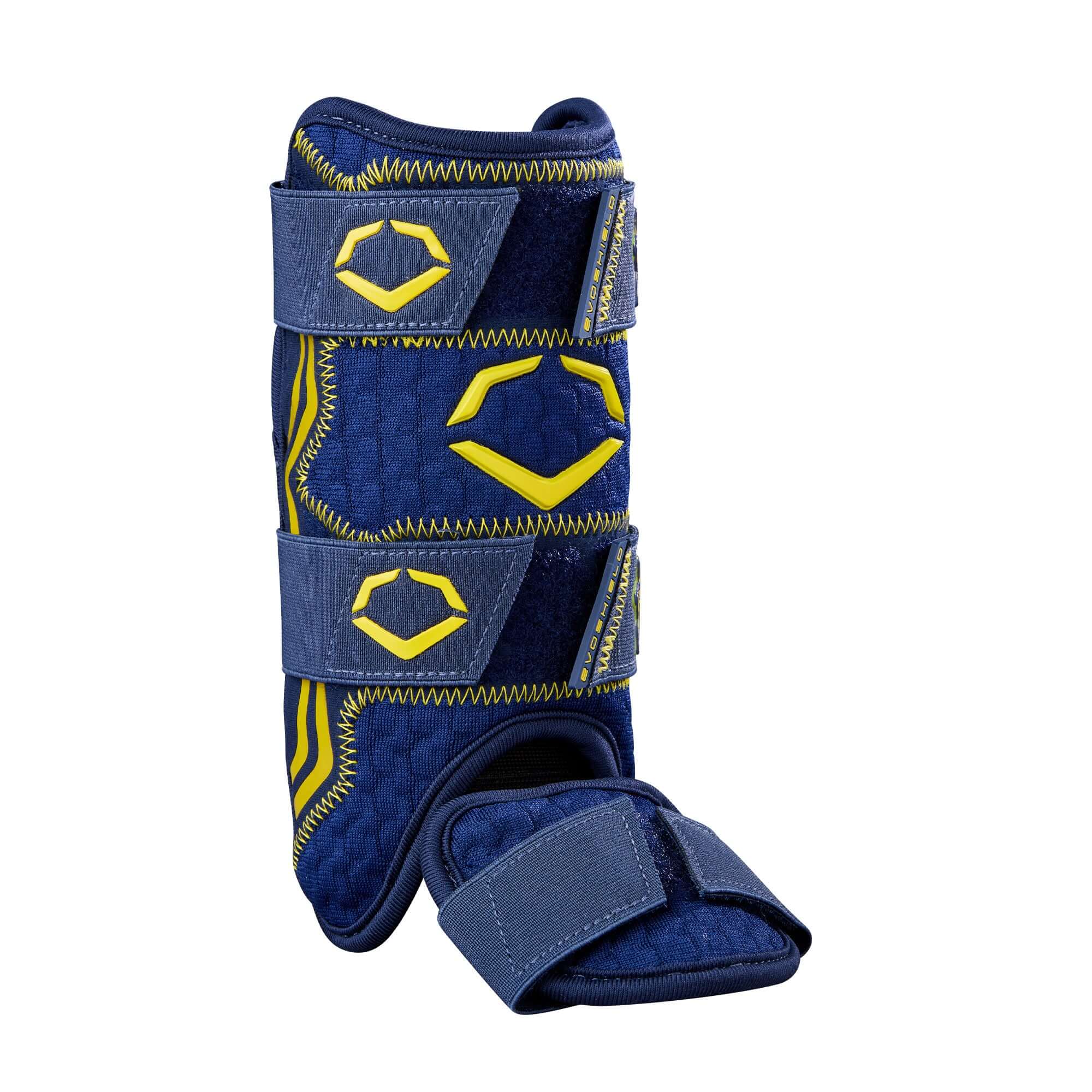 Evoshield X-SRZ Bananas Leg Guard Navy/Yellow