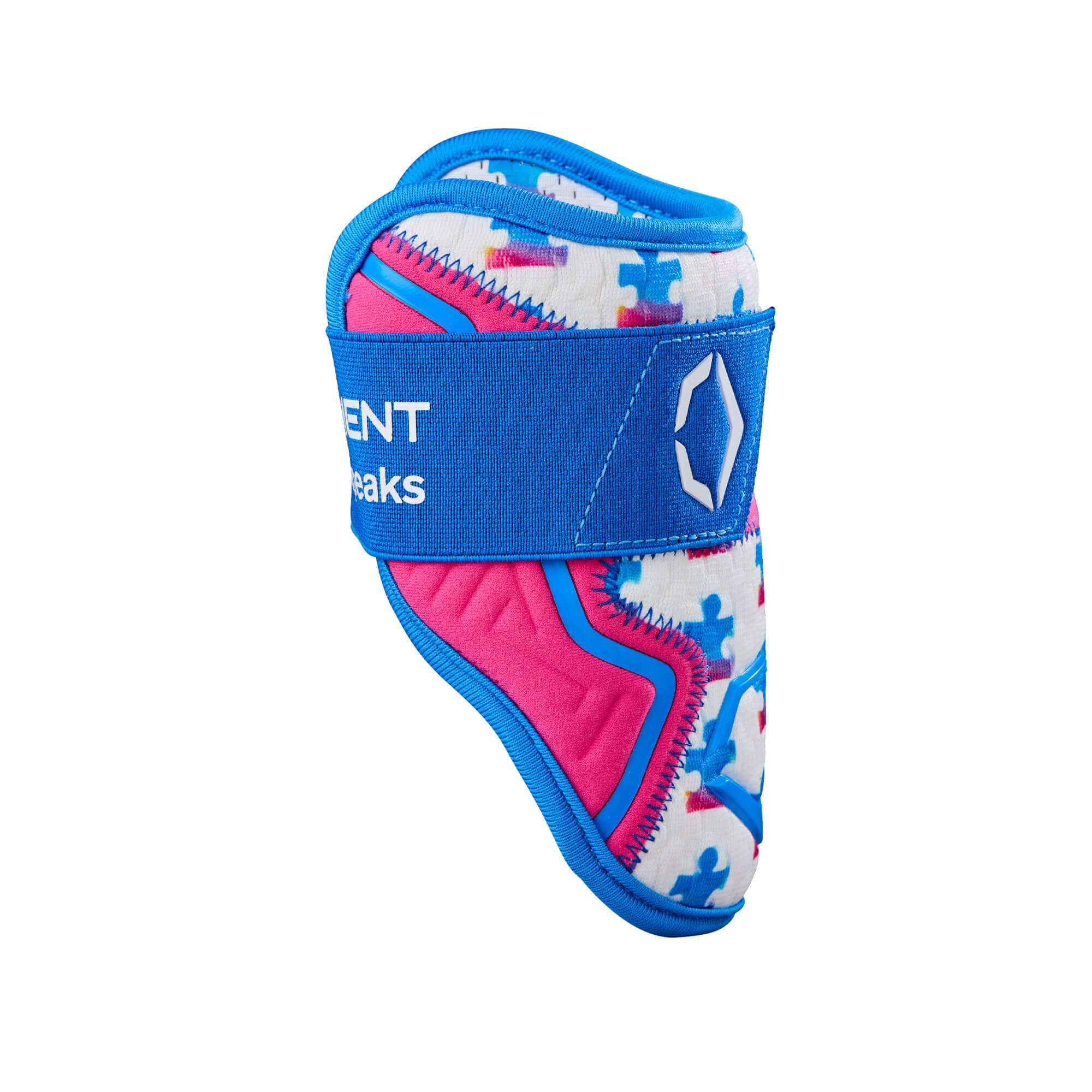 Evoshield X-SRZ Love the Moment Batter's Elbow Guard - White / Royal / Scarlet - Image 3