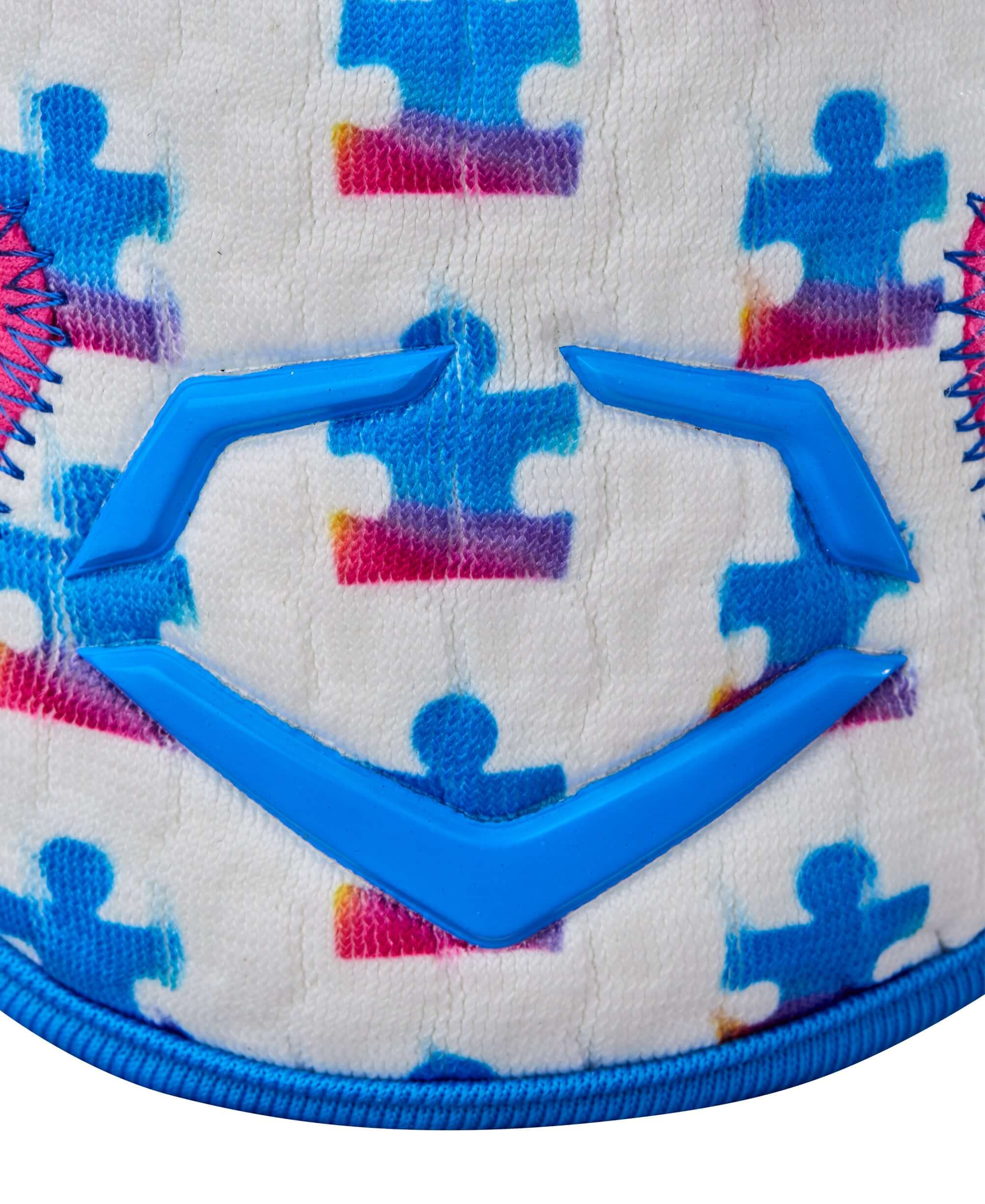 Evoshield X-SRZ Love the Moment Batter's Elbow Guard - White / Royal / Scarlet - Image 6