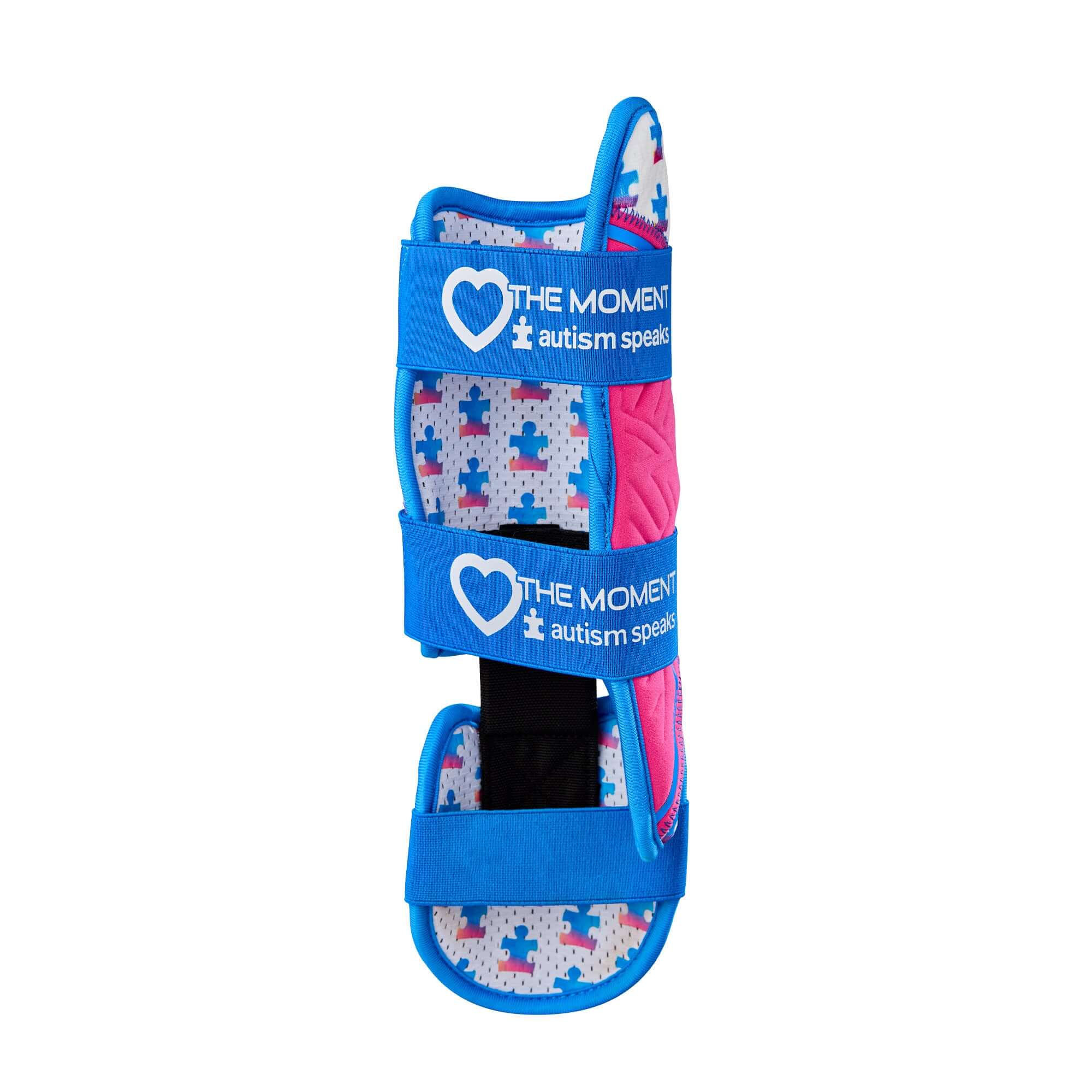 Evoshield X-SRZ Love the Moment Batter's Leg Guard - White / Royal / Scarlet - Image 9