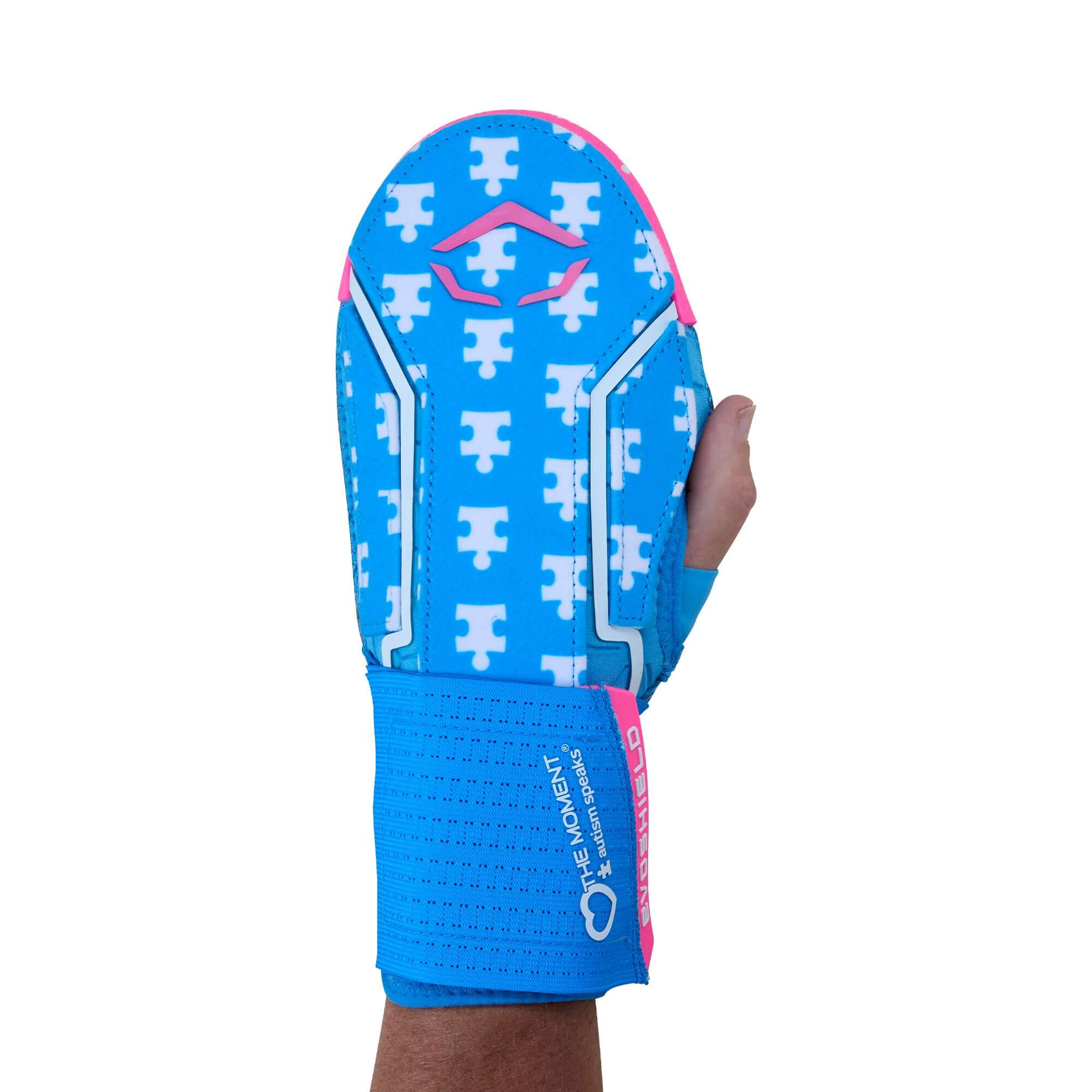 Evoshield X-SRZ Love the Moment Sliding Mitt 2.0 - White / Royal / Pink - Image 6