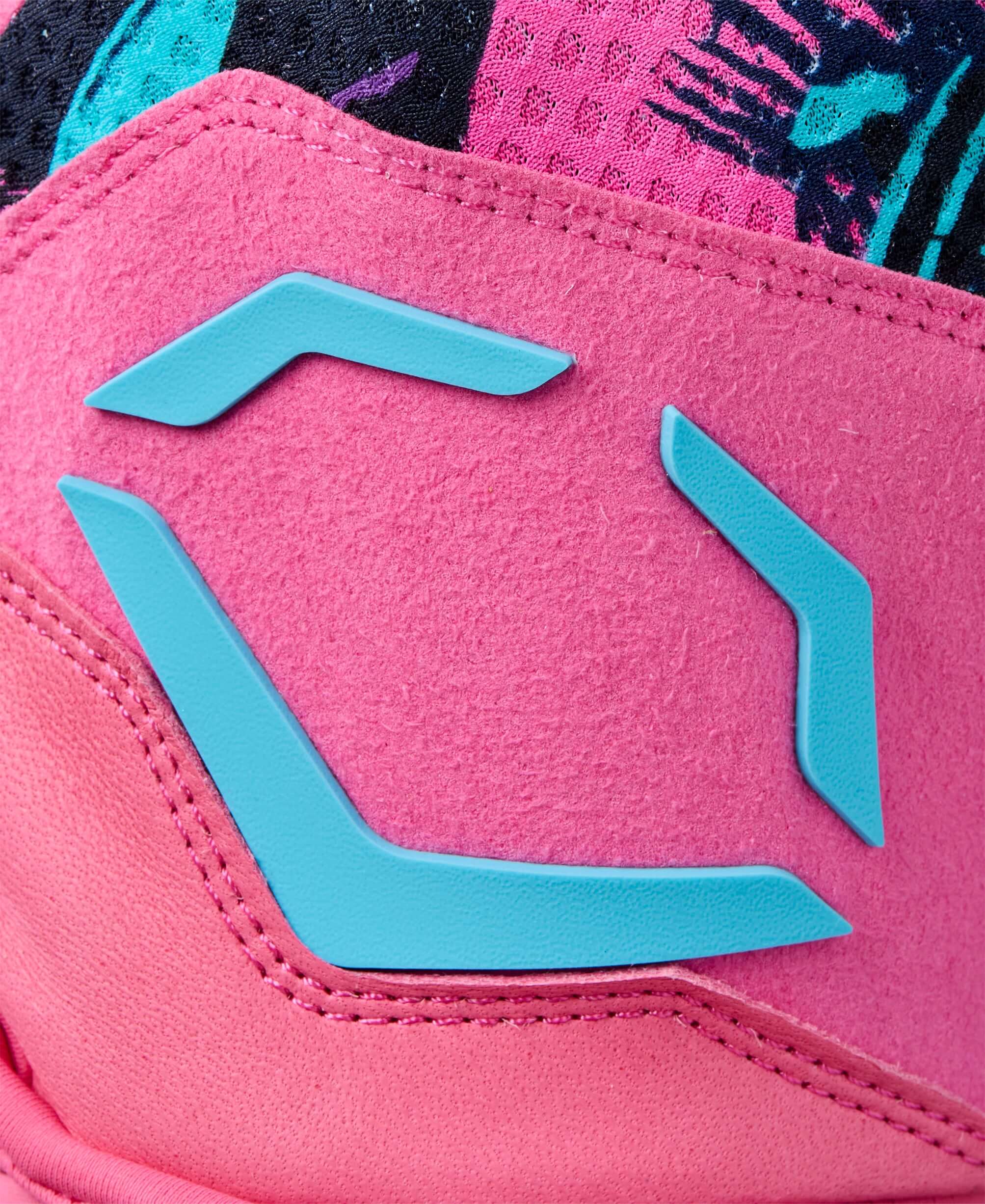 Evoshield X-SRZ Miami Vice Adult Carbyne Batting Glove - Hot Pink/ Black - Image 4