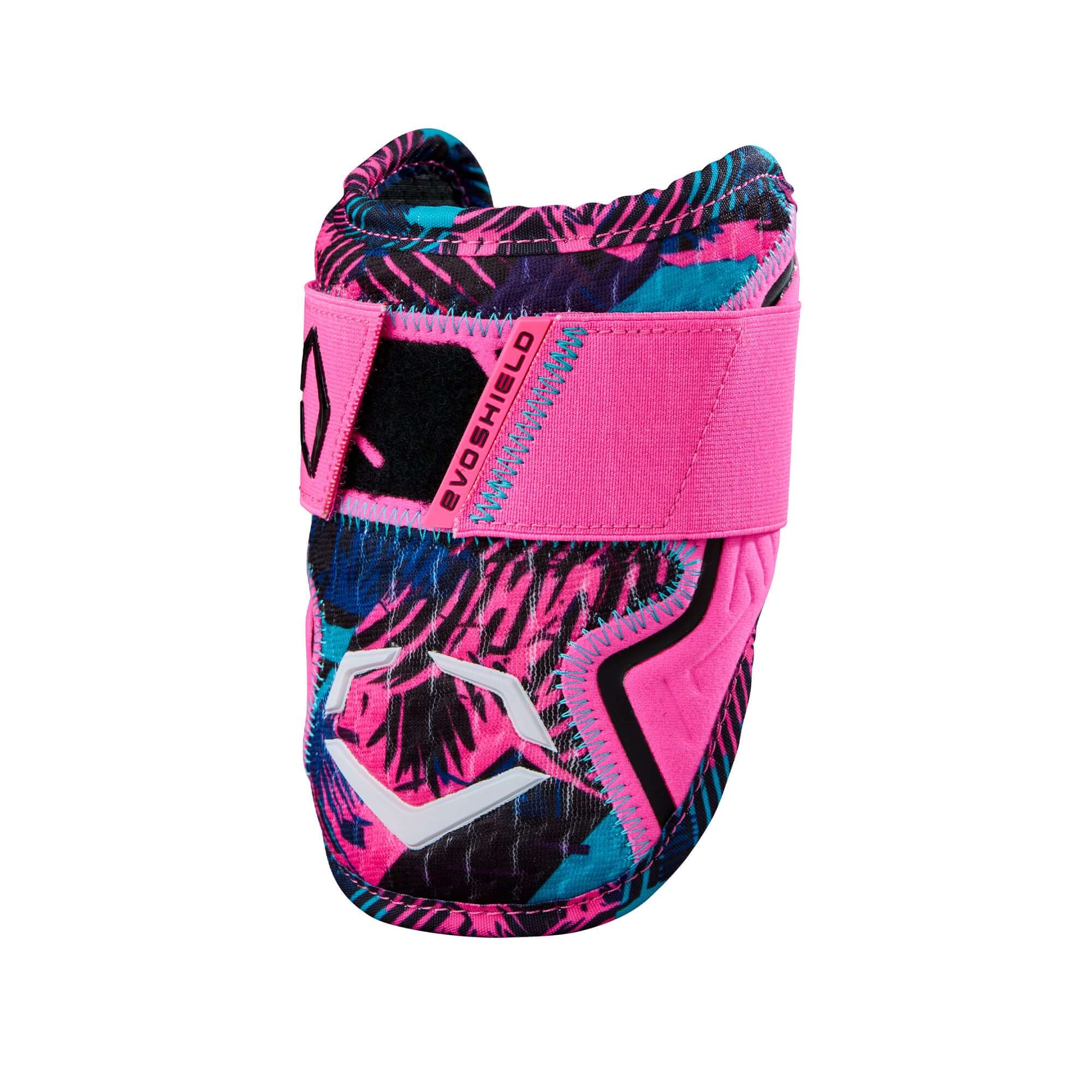 Evoshield X-SRZ Miami Vice Elbow Guard - Black/Pink/Victory - Image 3