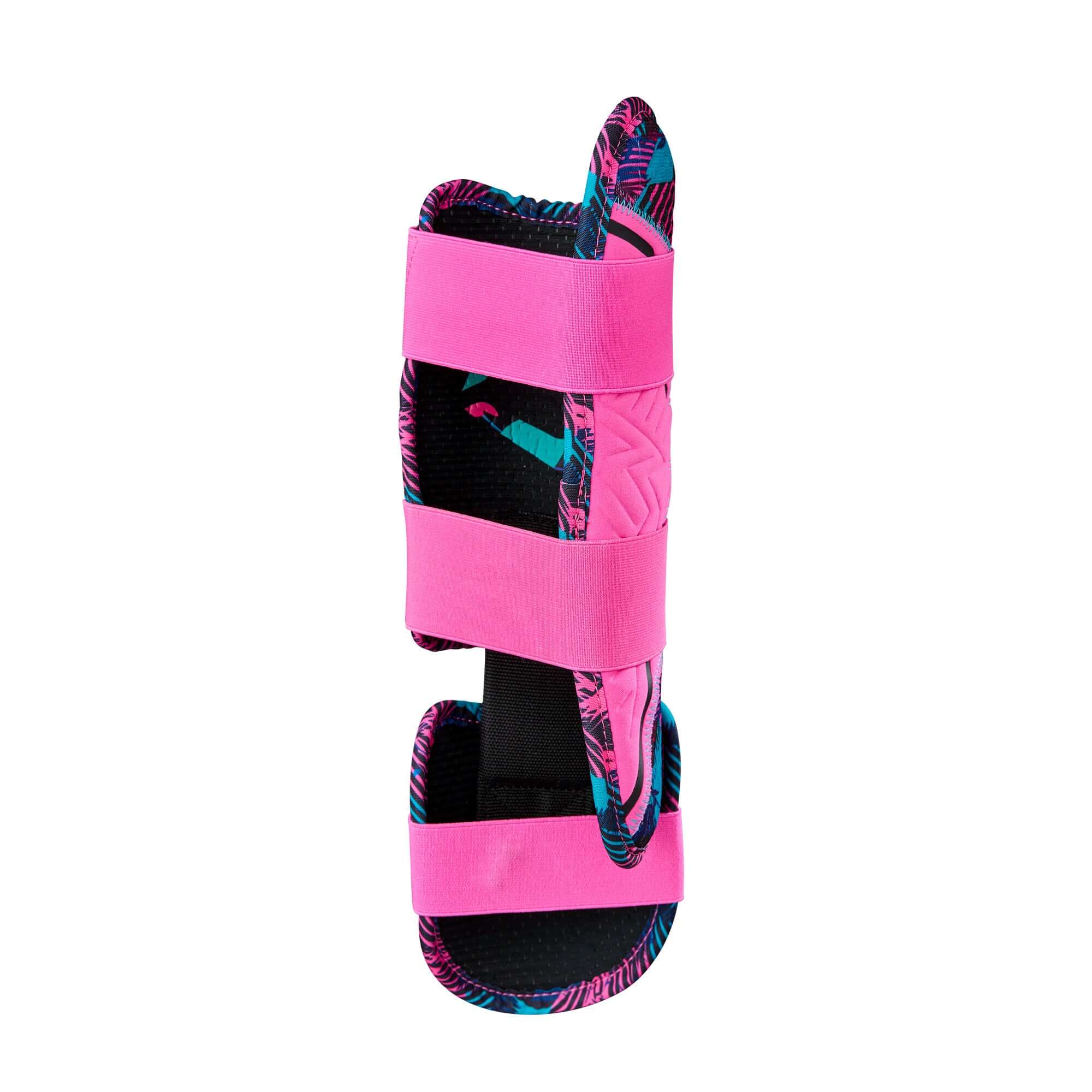 Evoshield X-SRZ Miami Vice Leg Guard - Black/Pink/Victory - Image 6