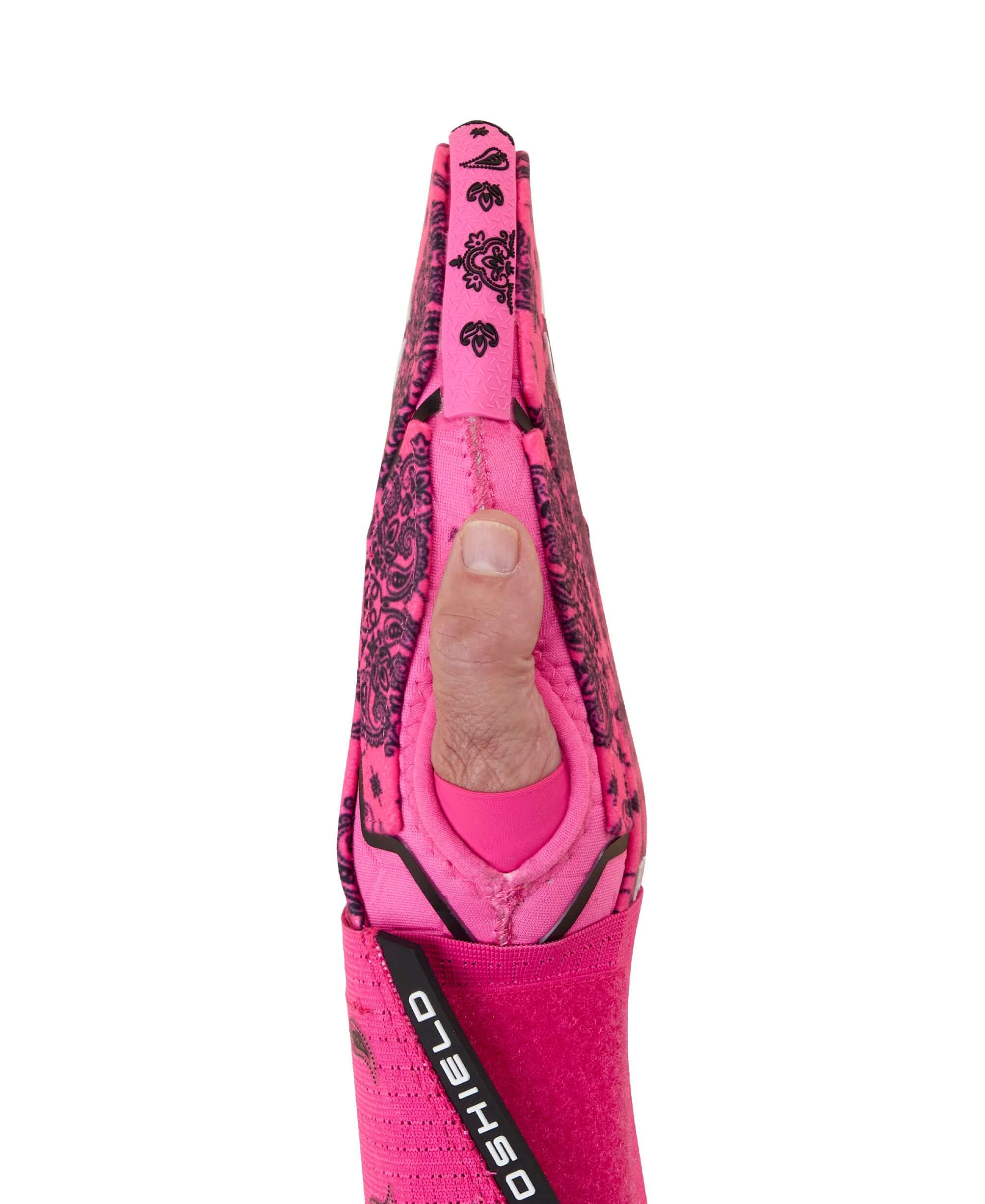 Evoshield X-SRZ Paisley Sliding Mitt 2.0 - Pink/Black - Image 11