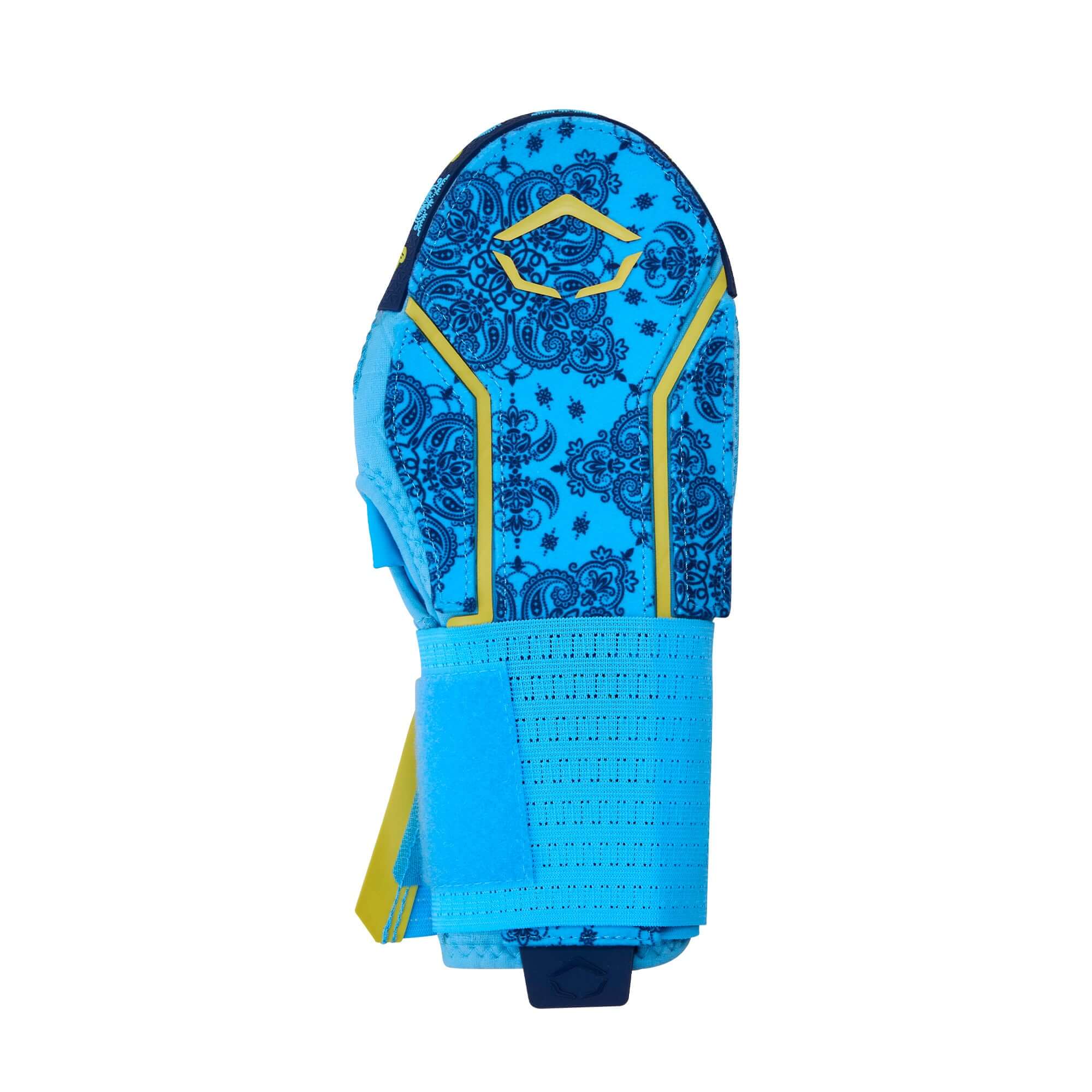 Evoshield X-SRZ Paisley Sliding Mitt 2.0 - Victory/Navy/Volt - Image 2