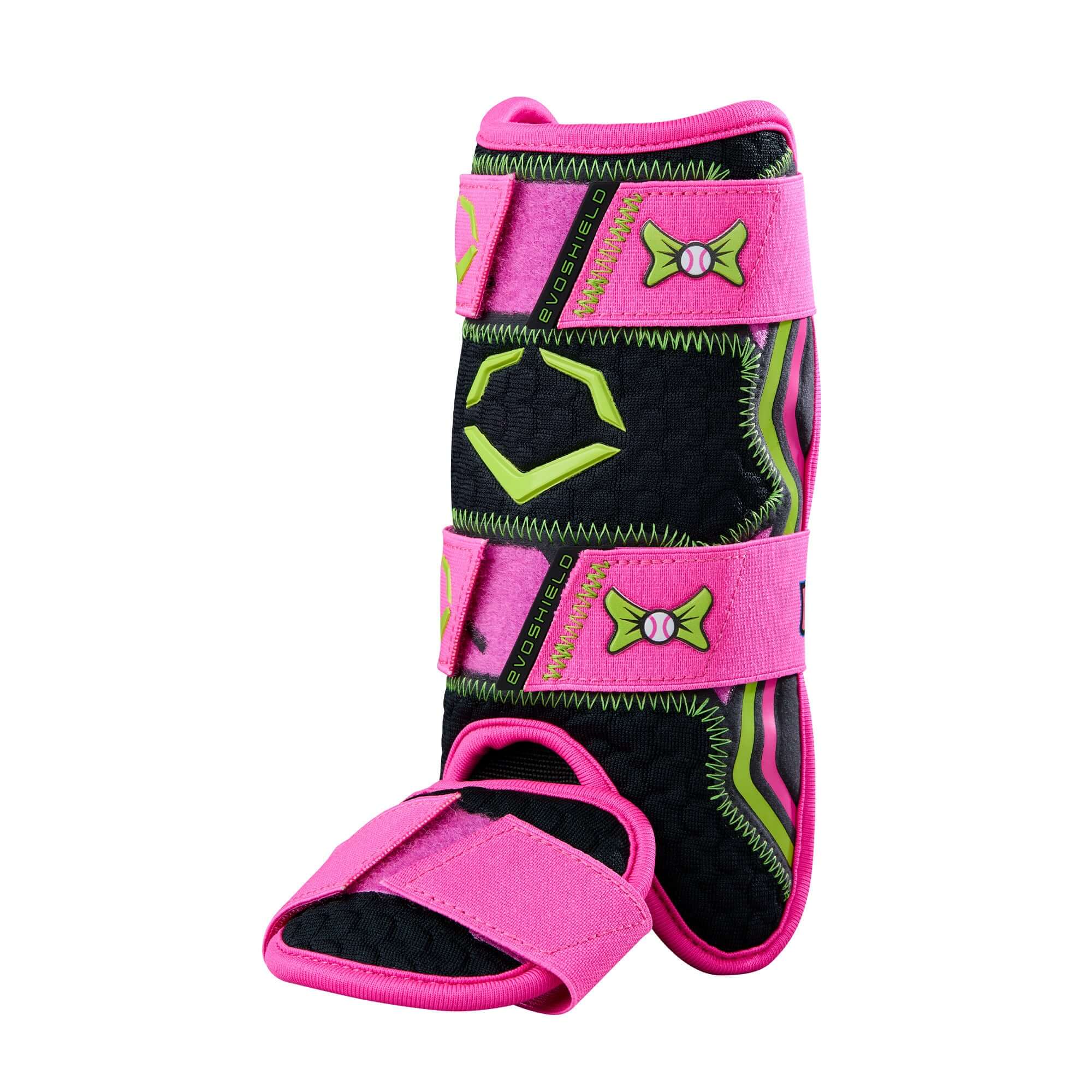 Evoshield X-SRZ Party Animals Leg Guard Black/Pink - Image 2